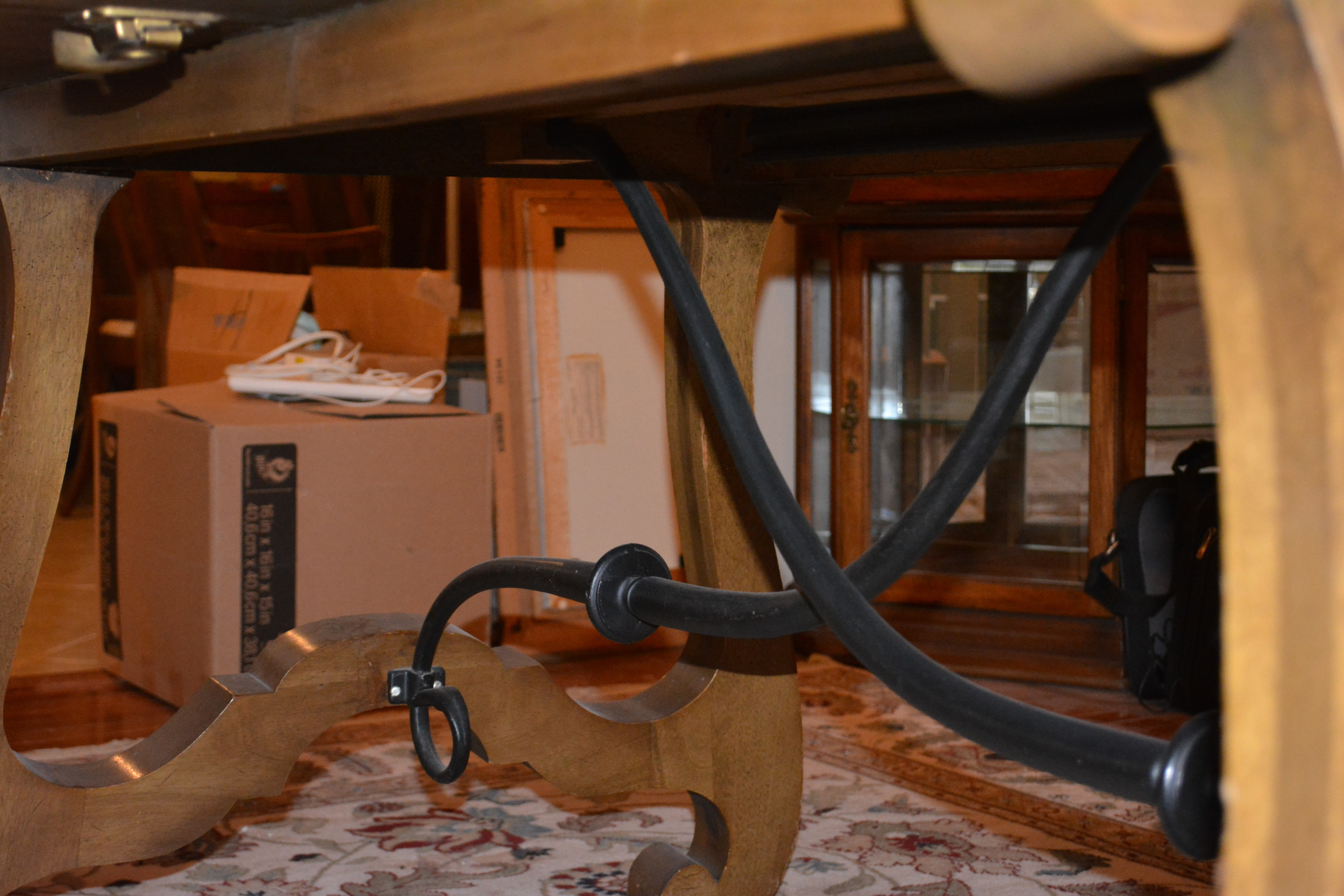 "Esperanto" Dining Table With Leaf Inserts by Drexel