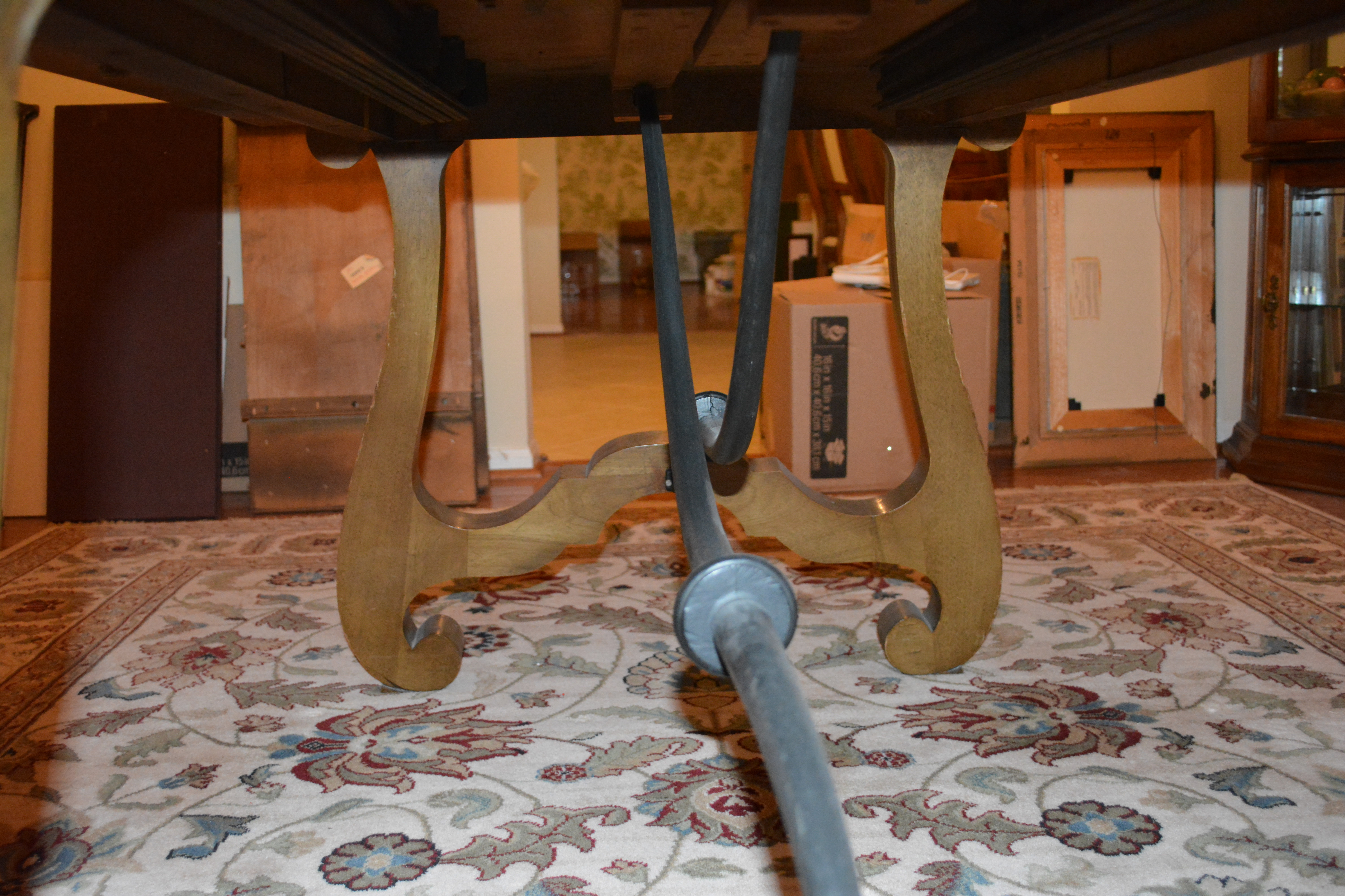 "Esperanto" Dining Table With Leaf Inserts by Drexel