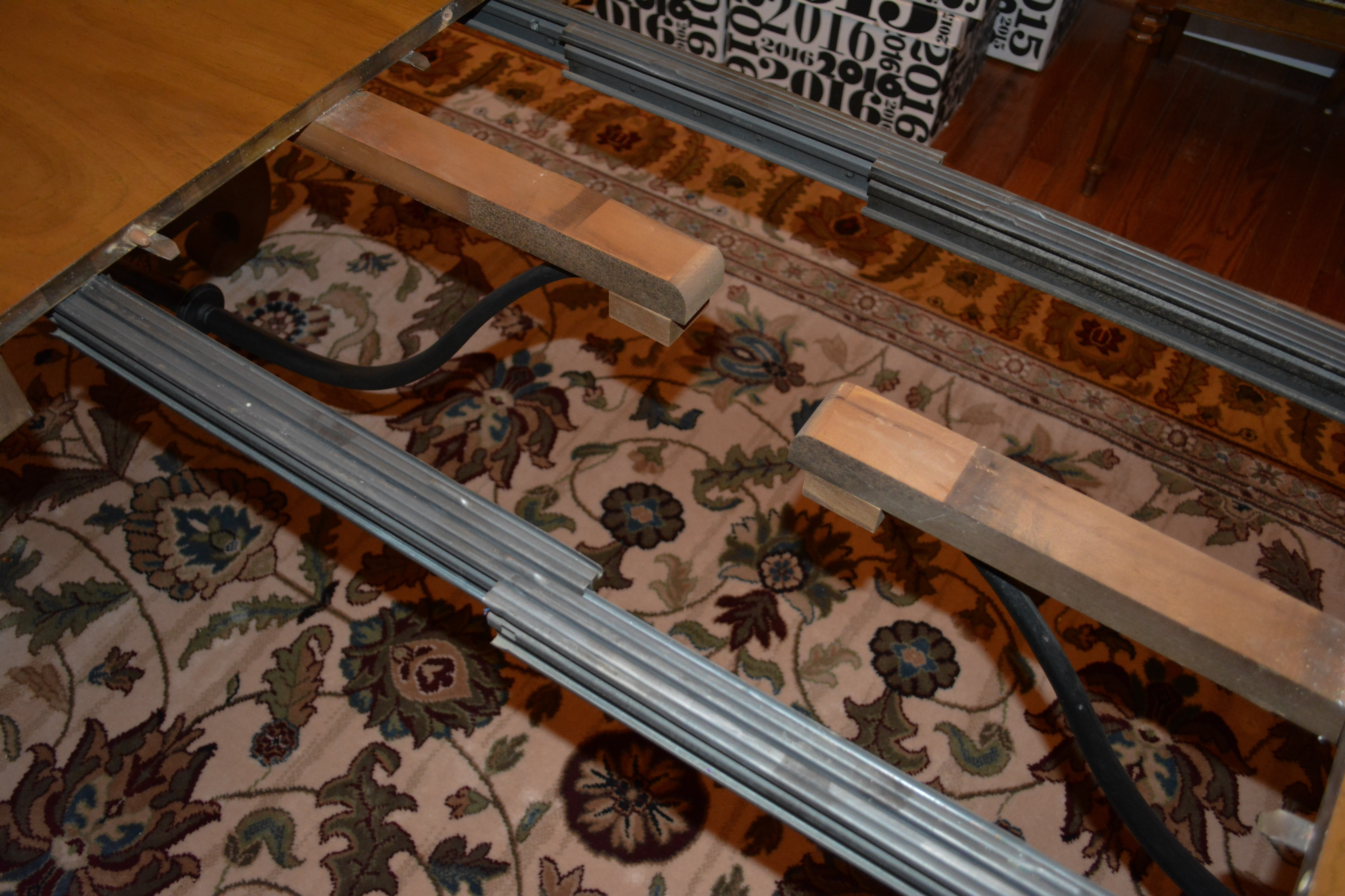 "Esperanto" Dining Table With Leaf Inserts by Drexel