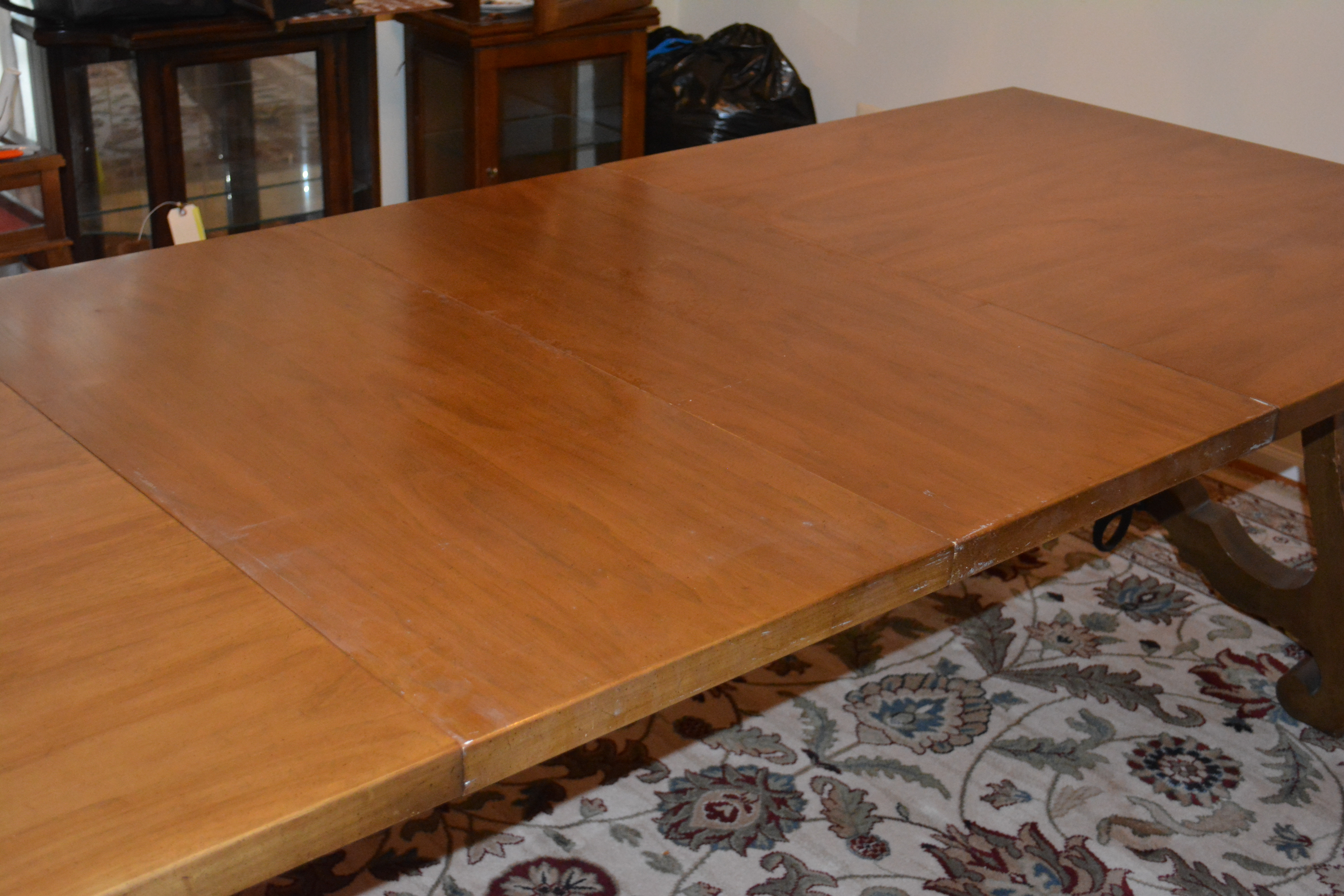 "Esperanto" Dining Table With Leaf Inserts by Drexel
