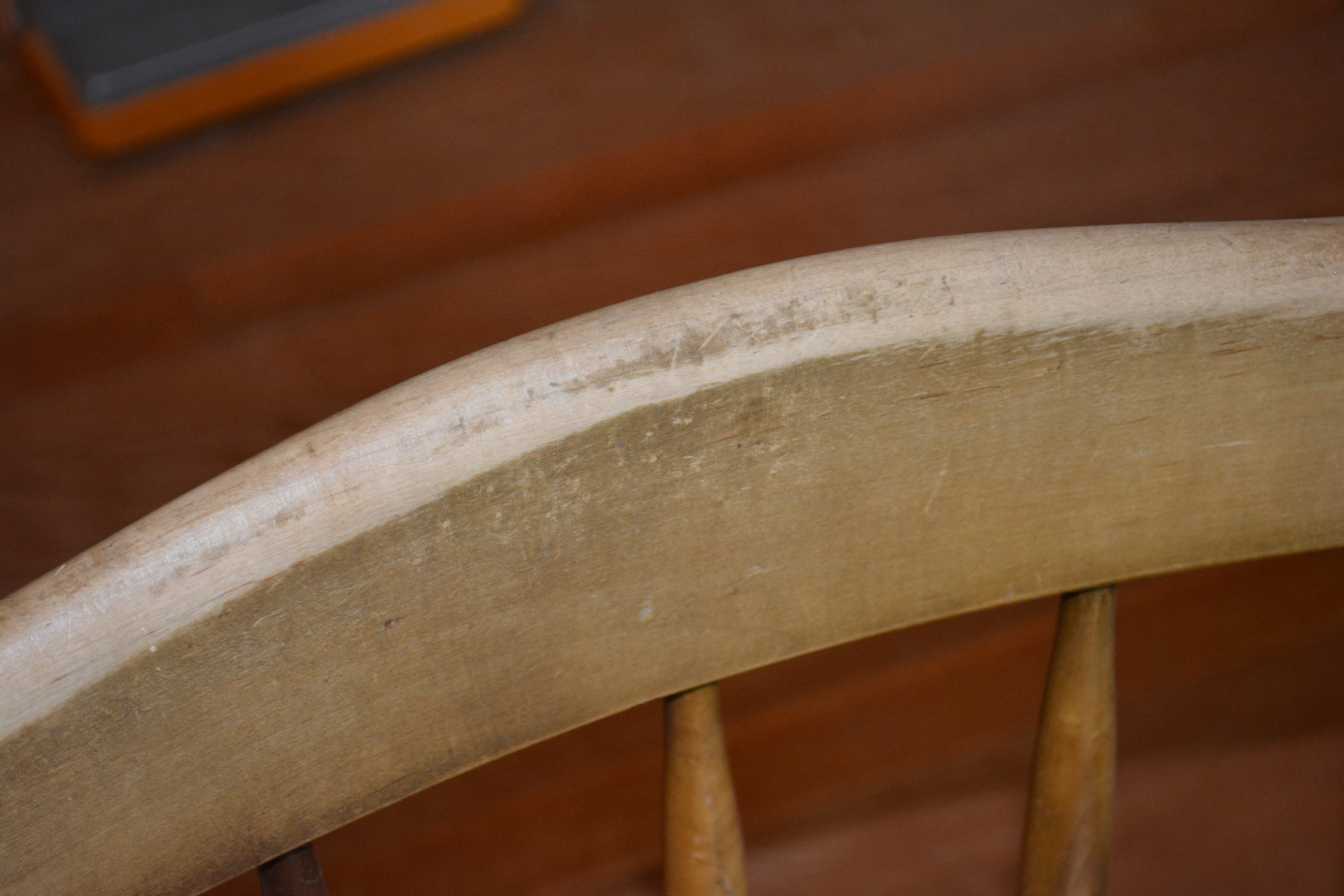 Four Vintage Wooden Chairs