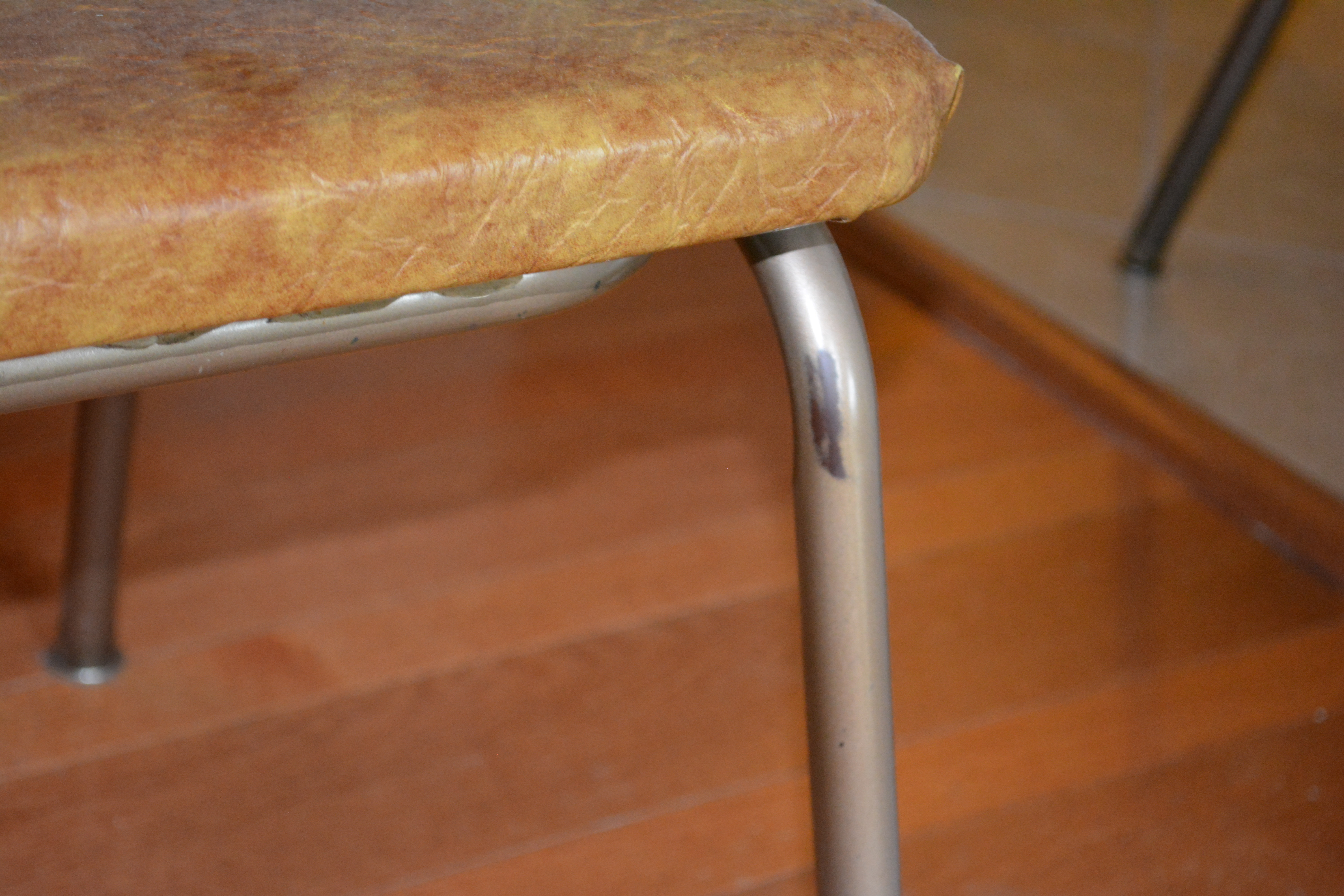 Four Vintage Wooden Chairs