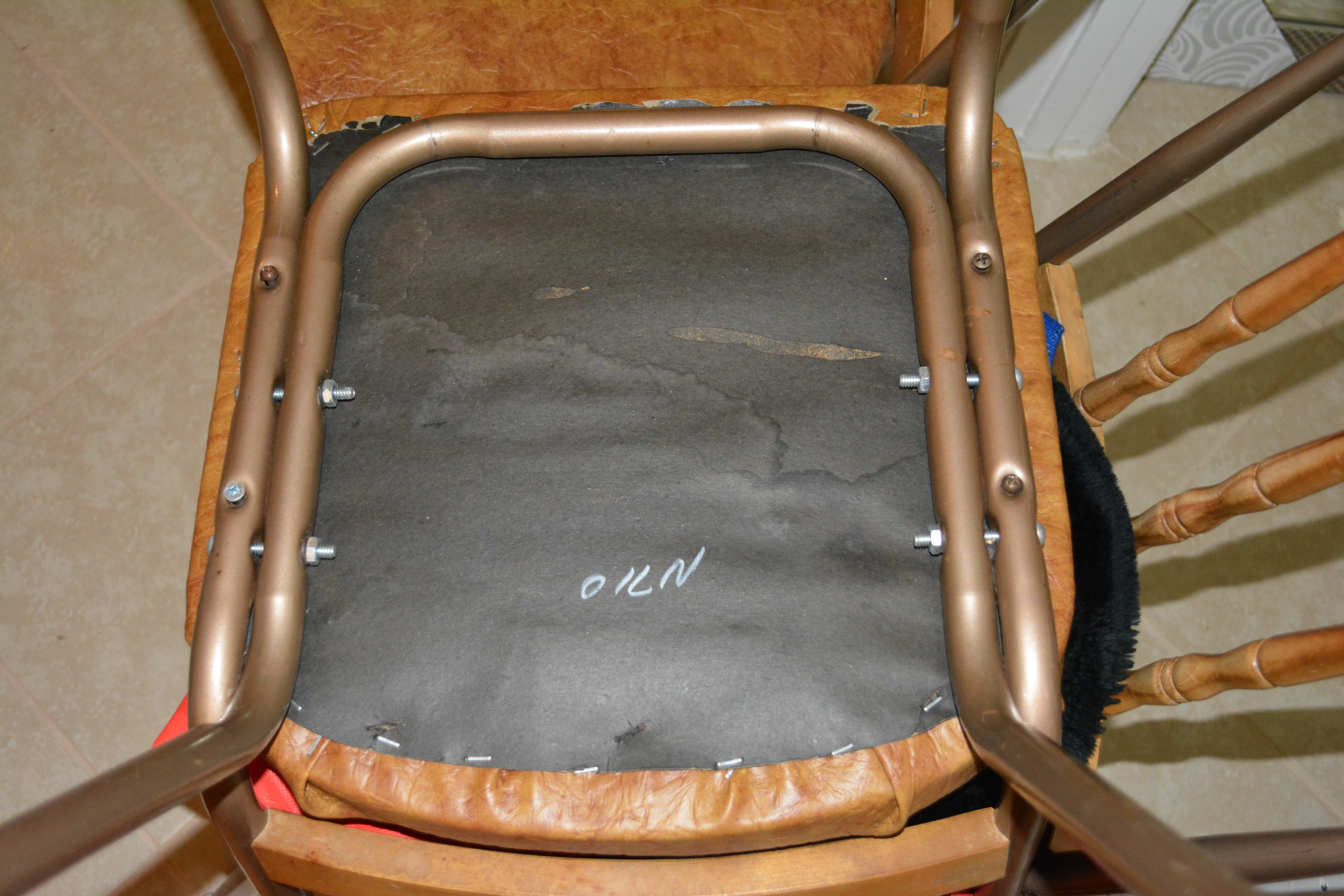 Four Vintage Wooden Chairs