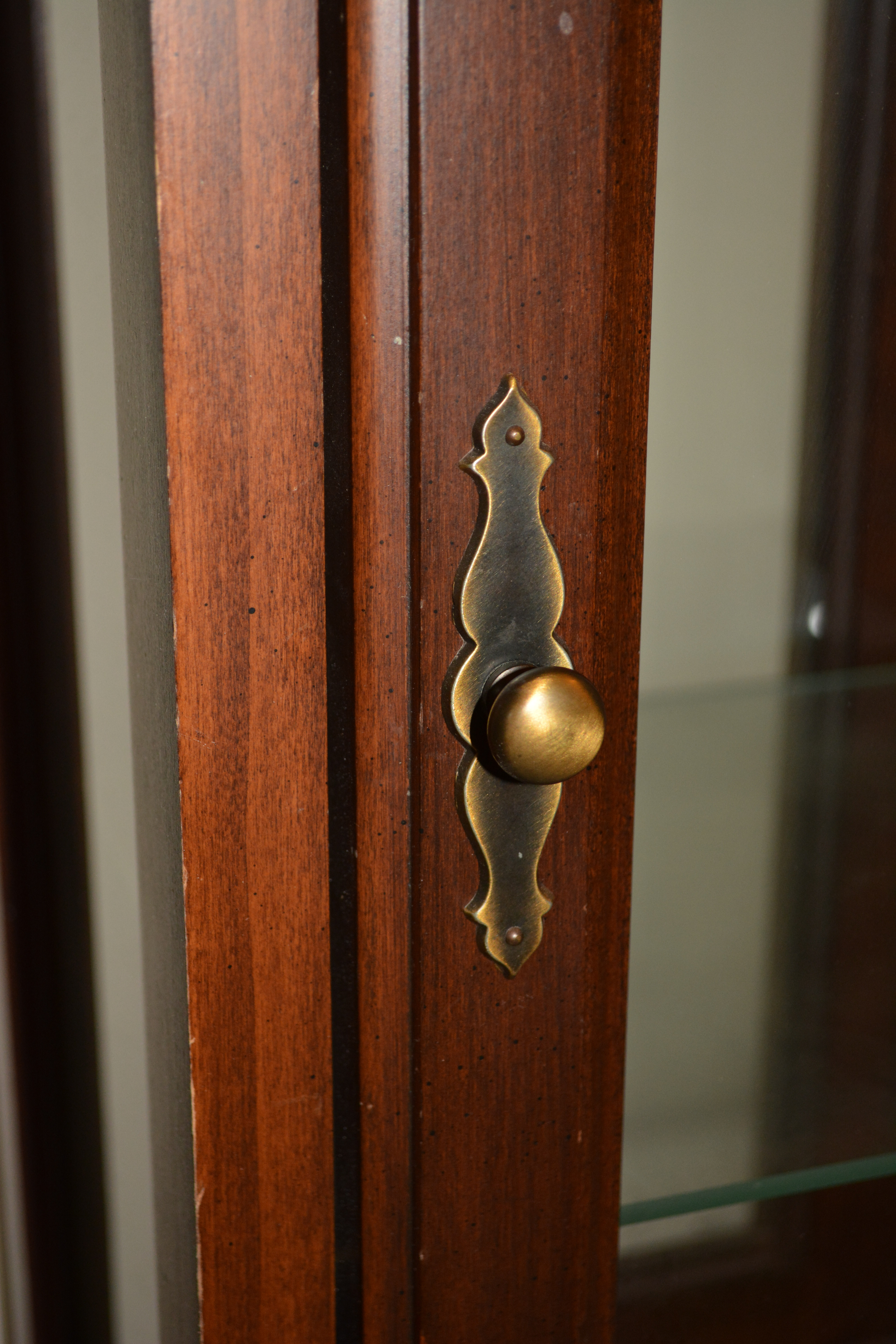 Glazed-Door Display Cabinet