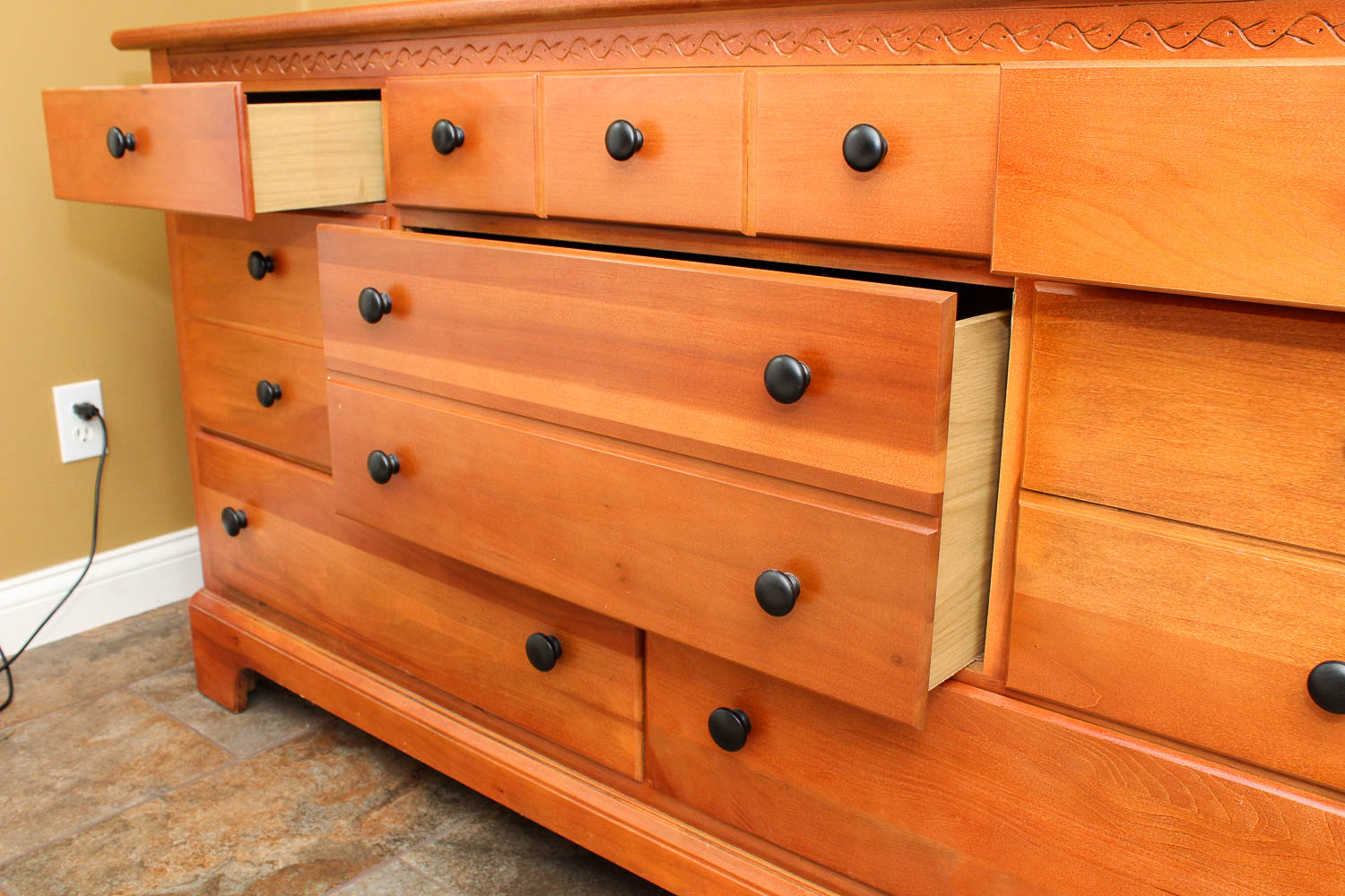 Vaughan Furniture Dresser with Mirror