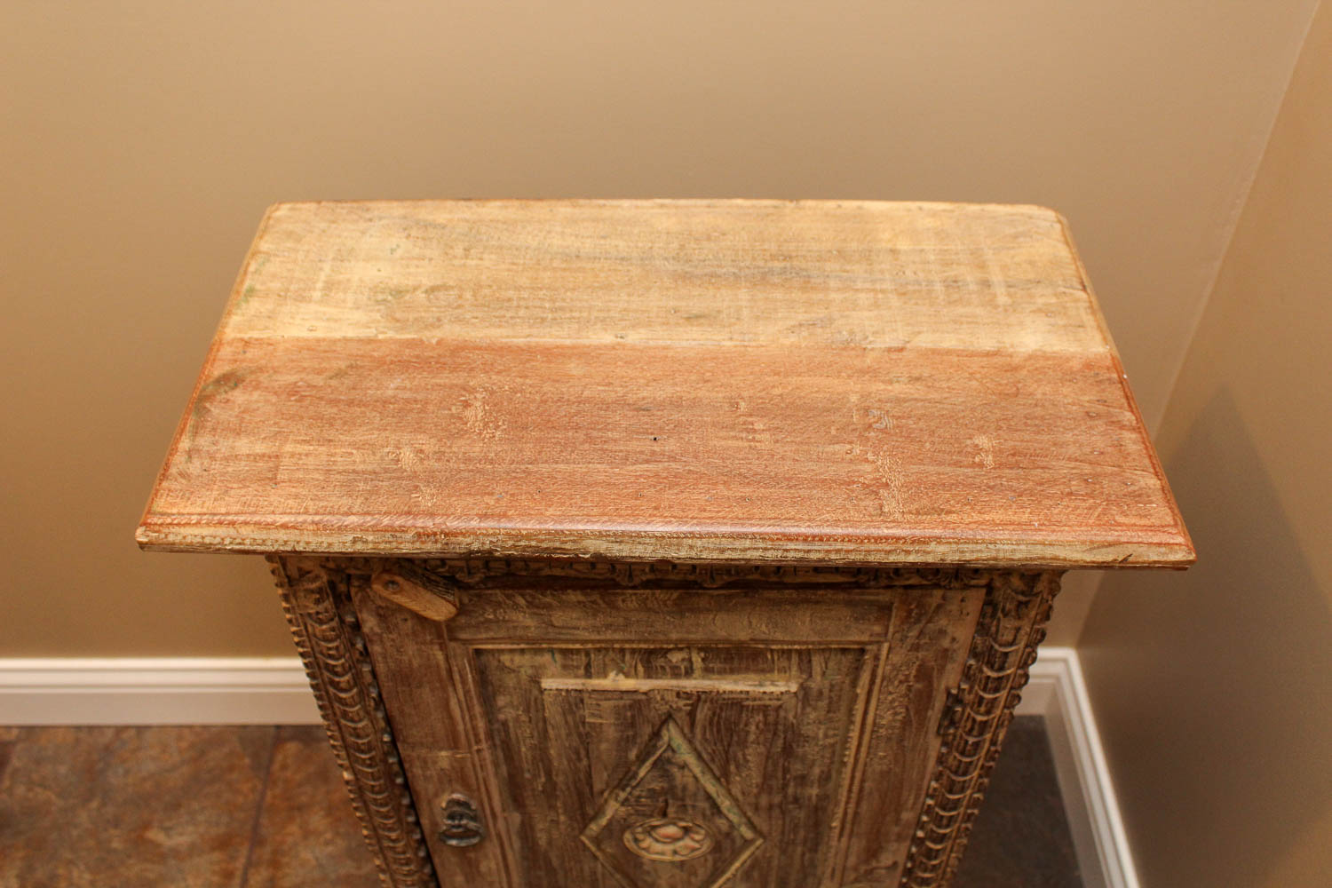 Distressed Wooden Cabinet