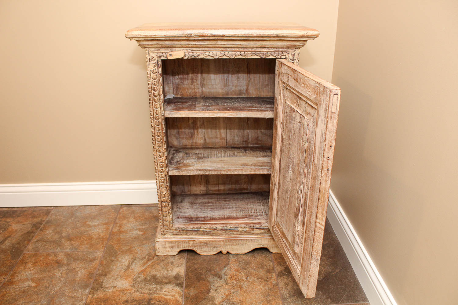 Distressed Wooden Cabinet