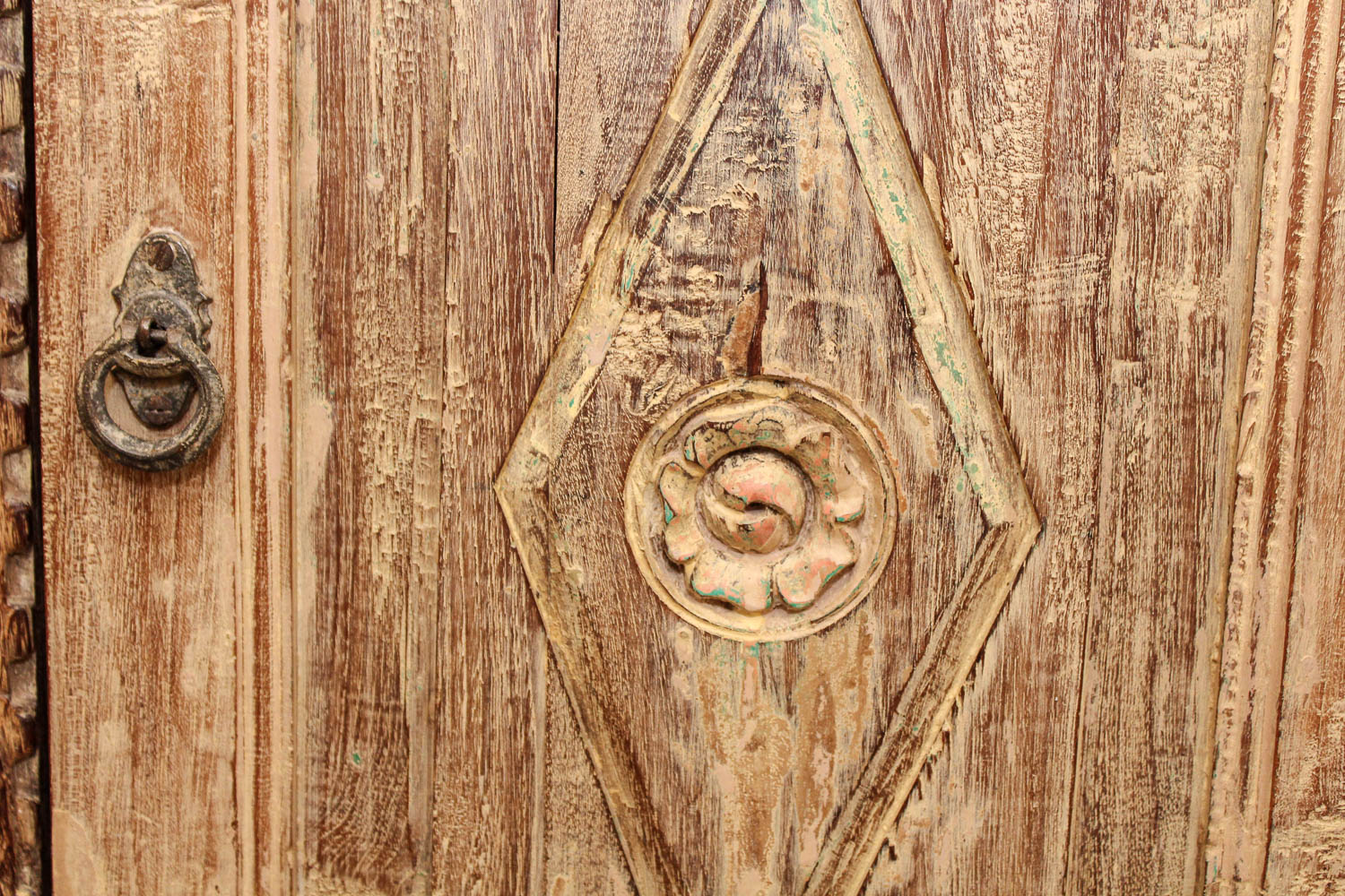 Distressed Wooden Cabinet