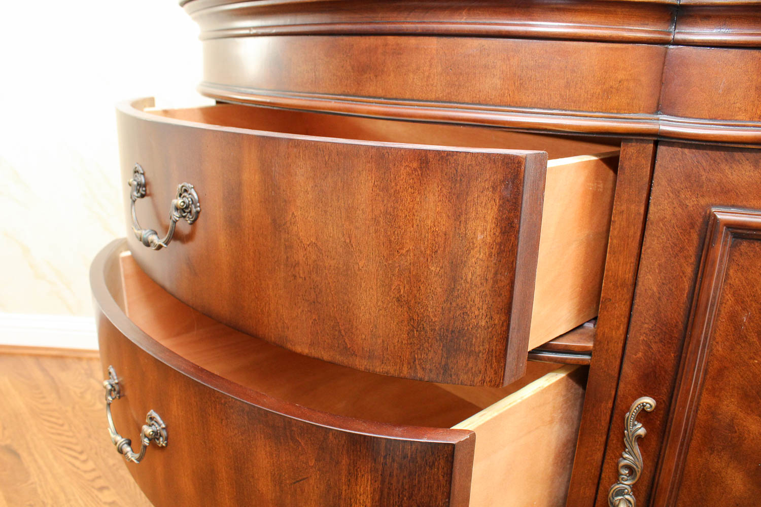 Demilune Marble Top Chest