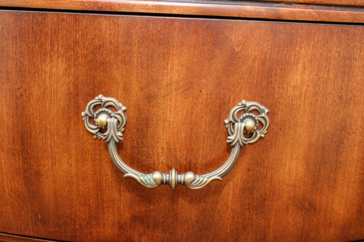 Demilune Marble Top Chest