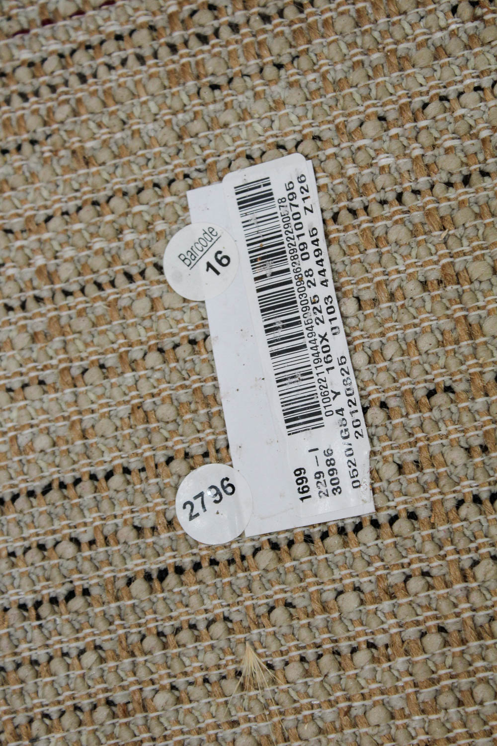 Neutral Shag Area Rug