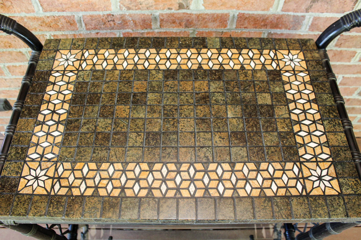 Outdoor Marble Kitchen Cart