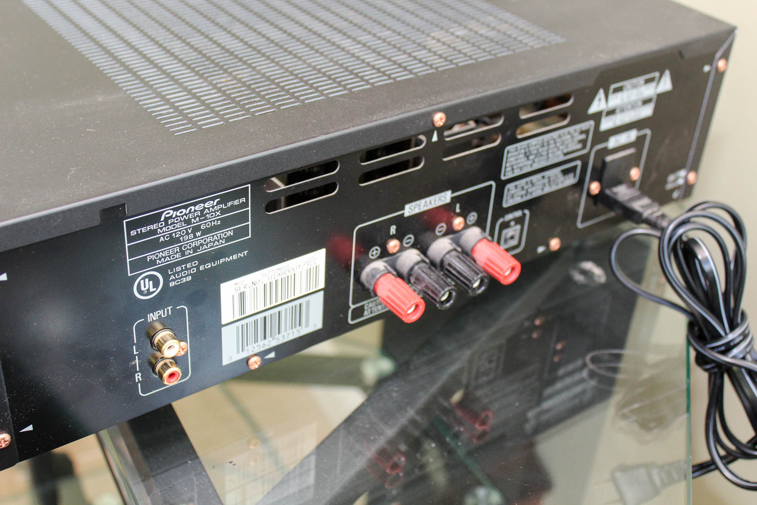 Pioneer Elite Stereo Power Amplifier M-10X