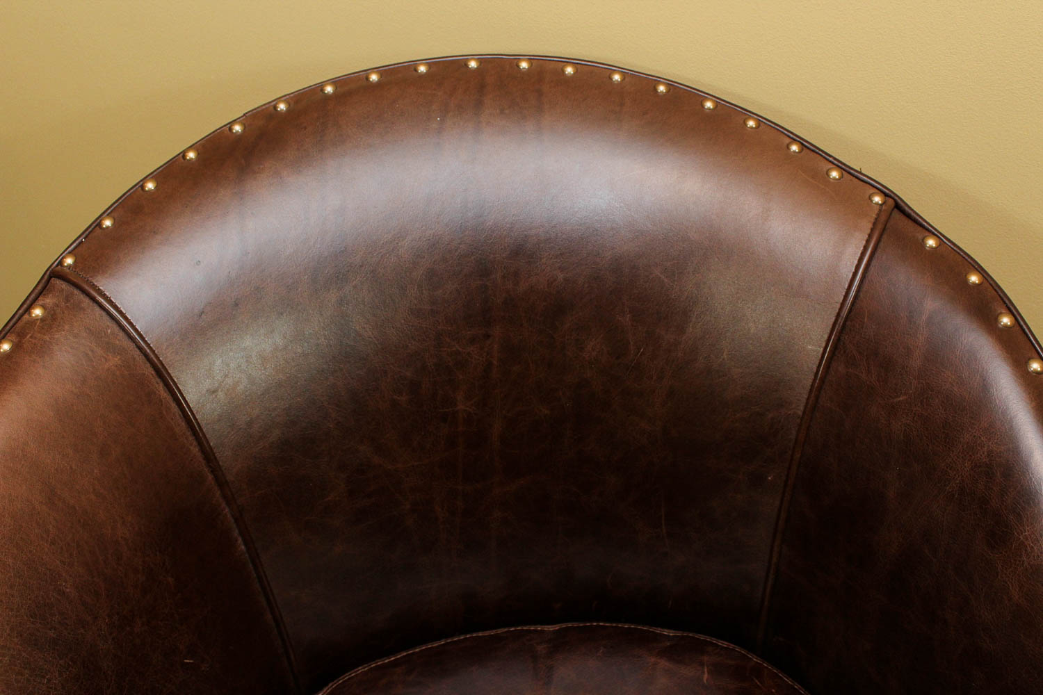 Arhaus "Giles" Leather Club Chair