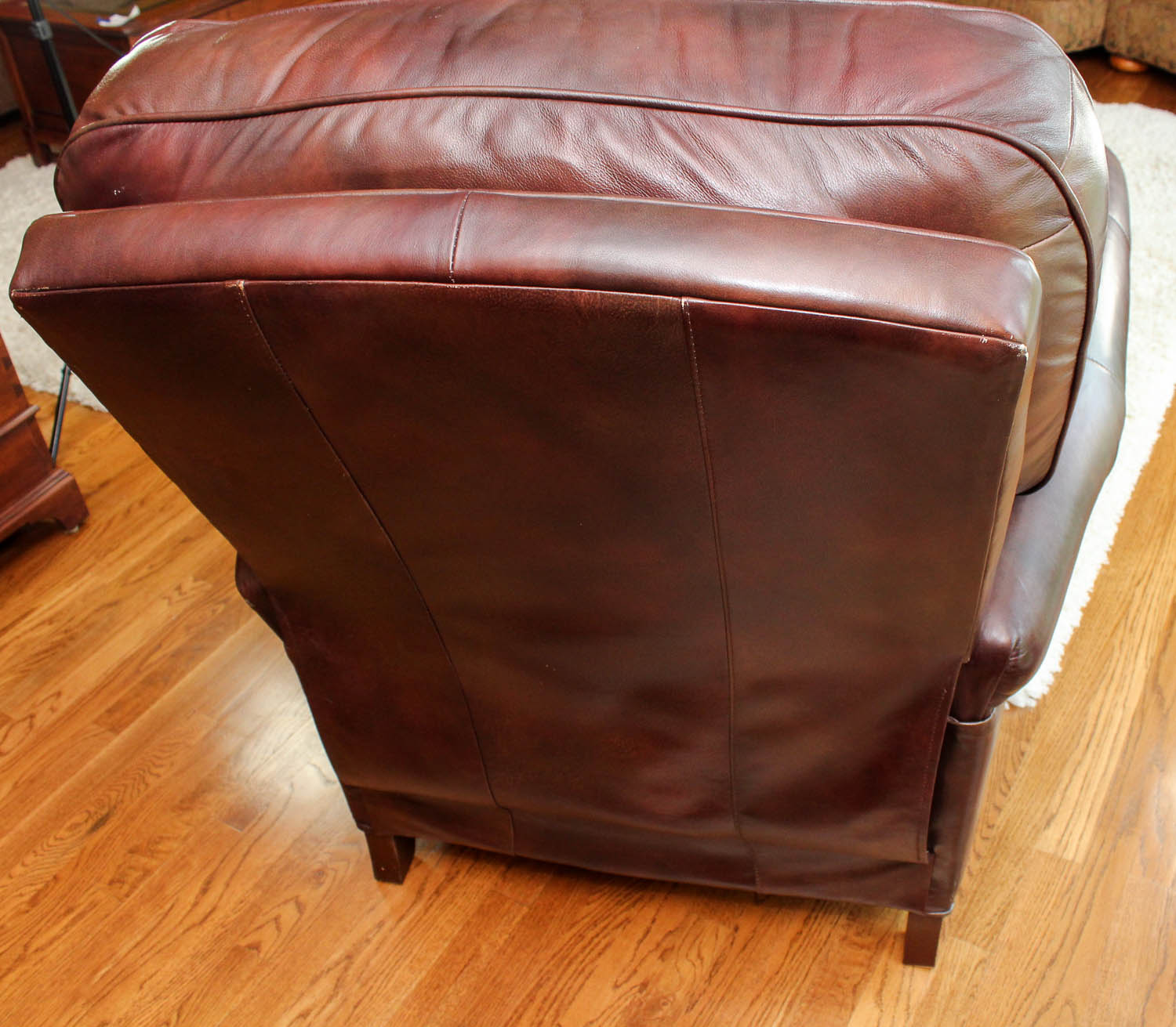 Bradington Young Leather Reclining Arm Chair