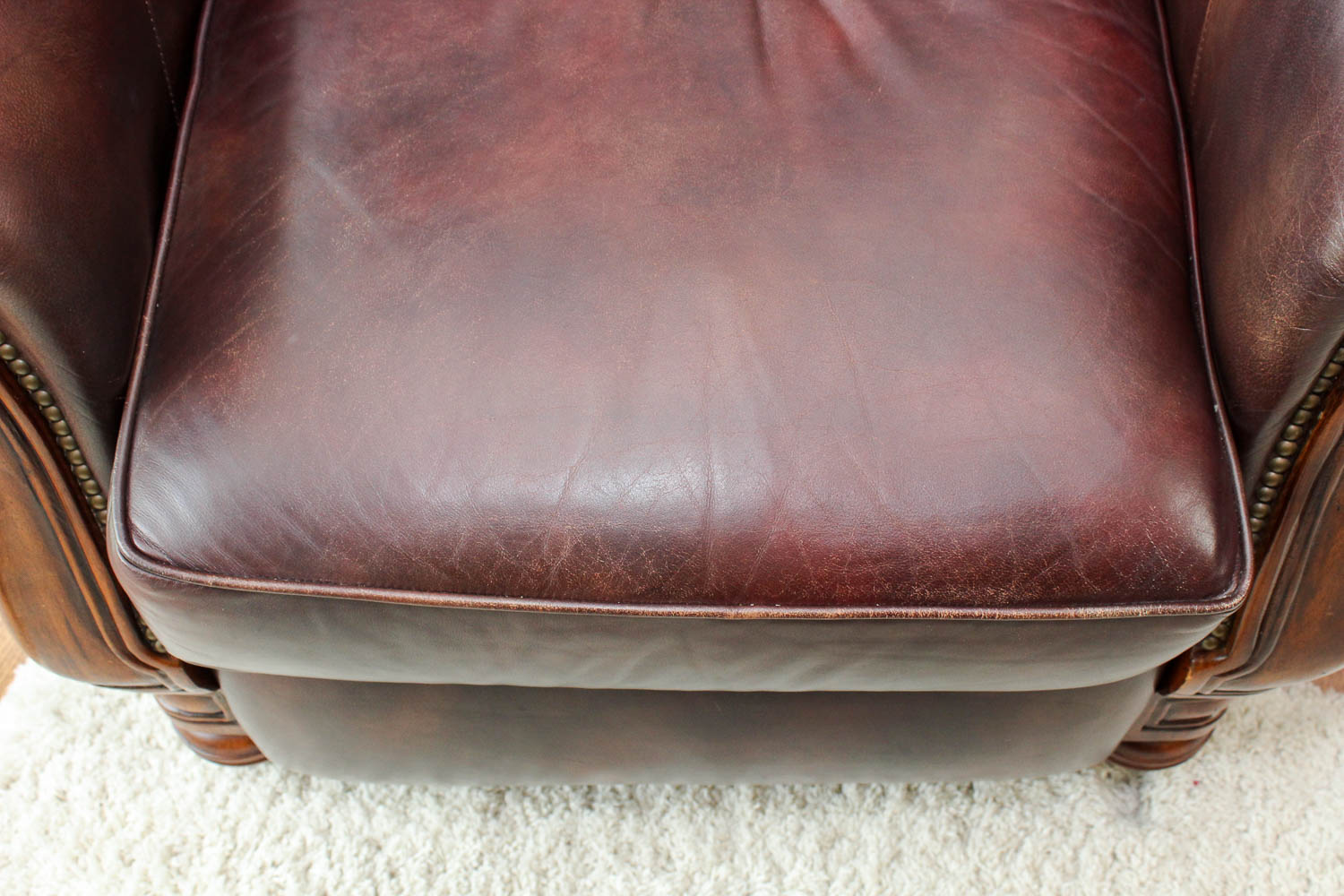Bradington Young Leather Reclining Arm Chair