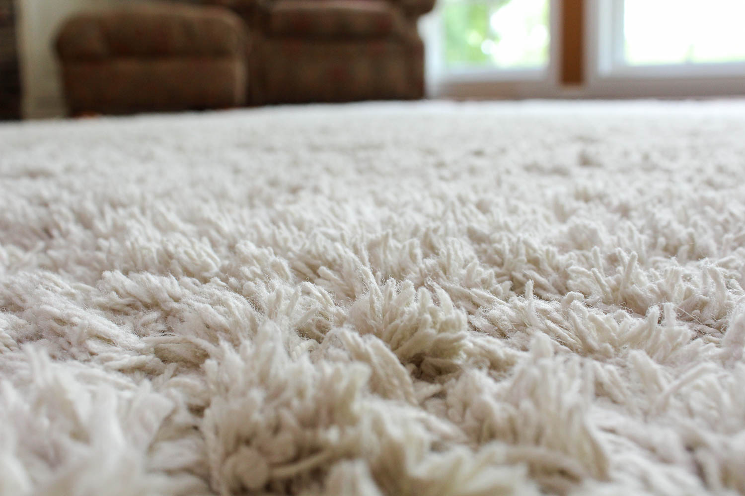 Machine Woven IKEA Shag Area Rug