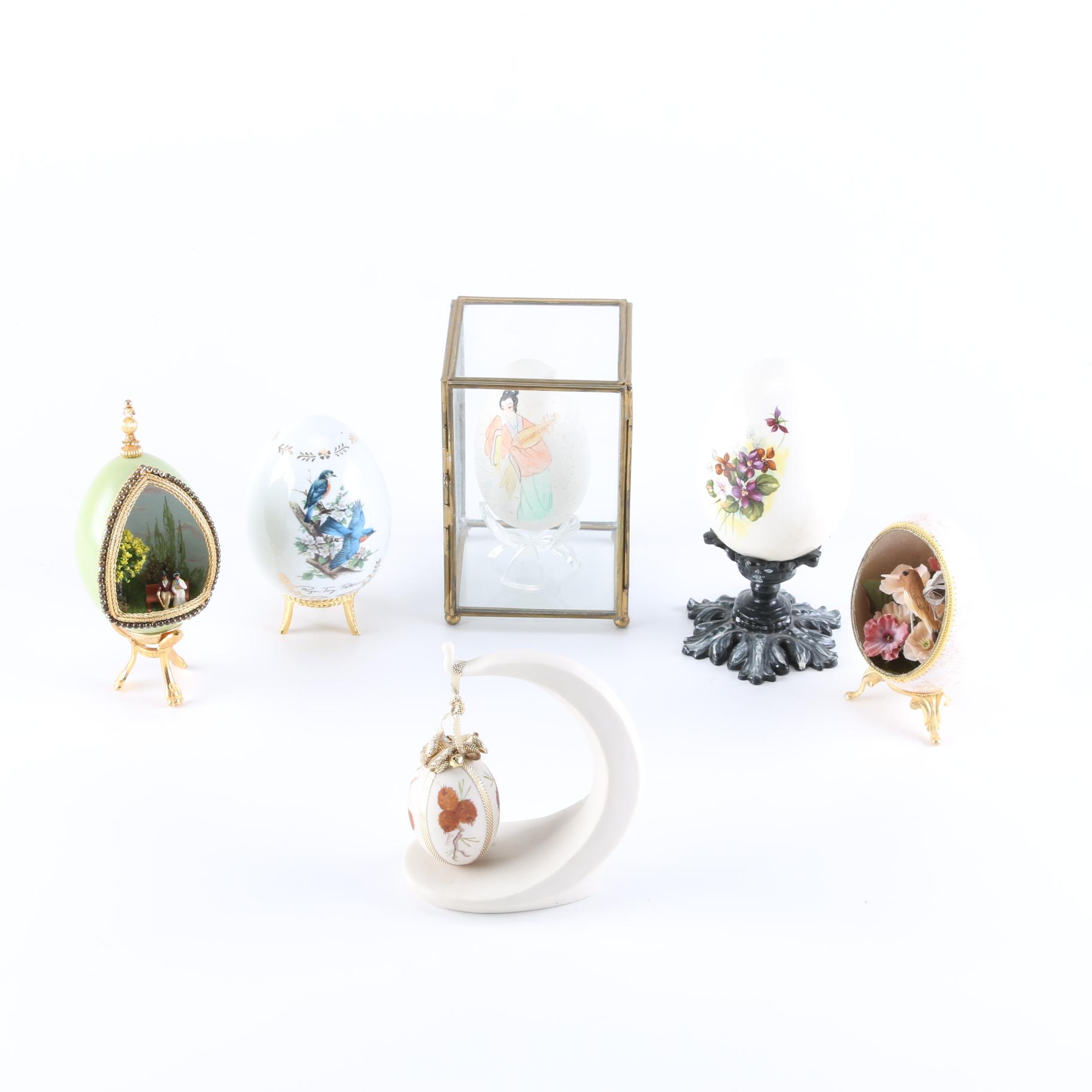 Painted and Sculptural Decorative Eggs