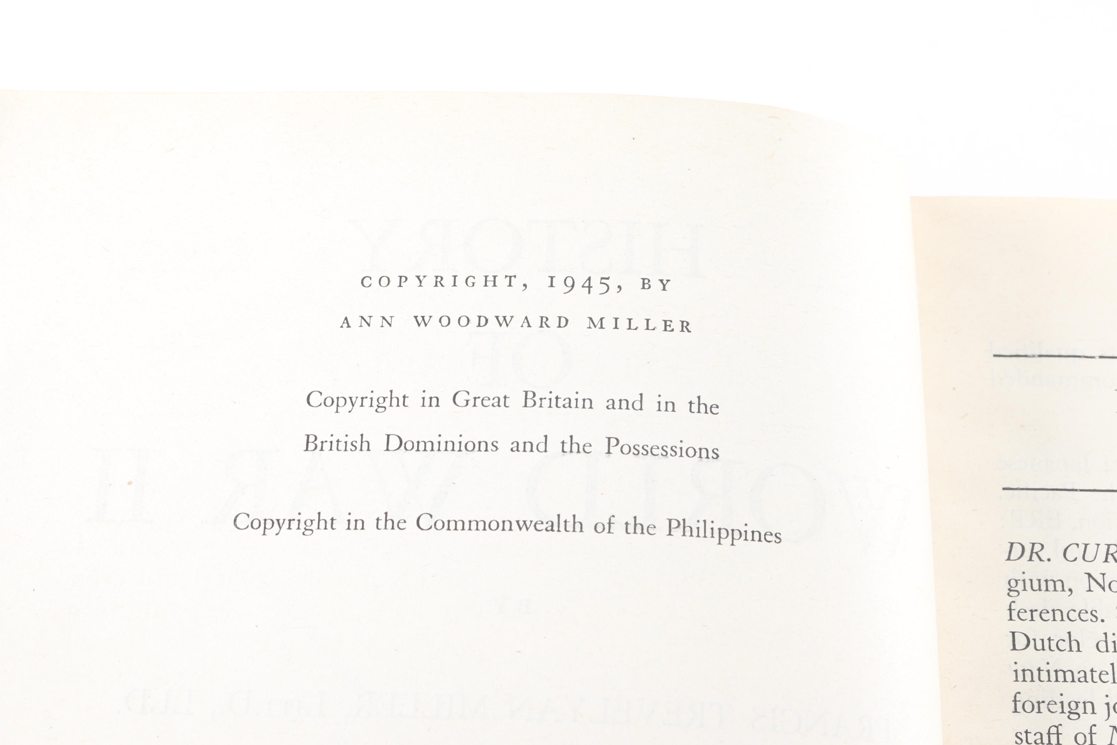 1945 "History of World War II" by Francis Trevelyan Miller