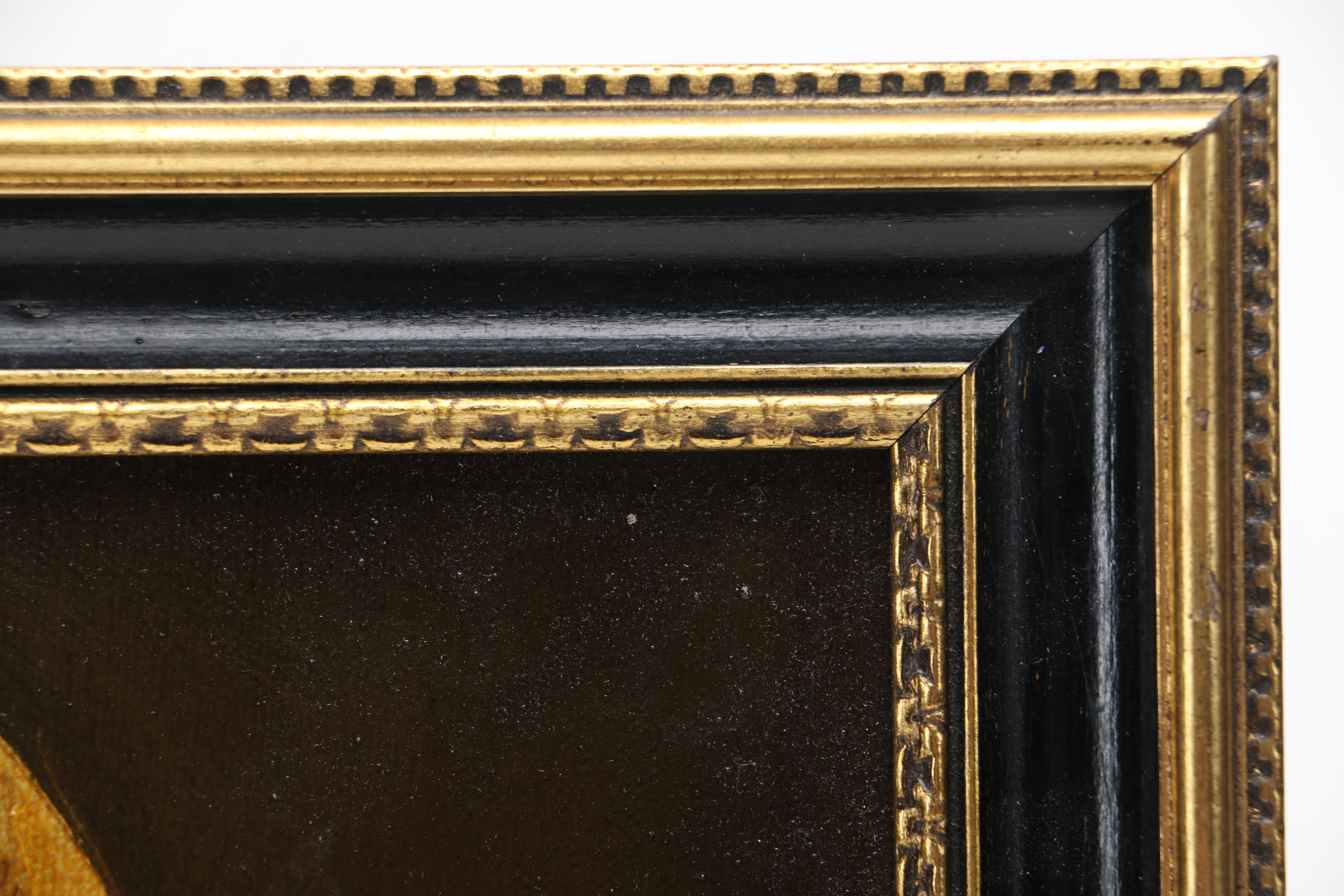 William H. Schwarz Oil Painting On Canvas Portrait of a Jewish Man