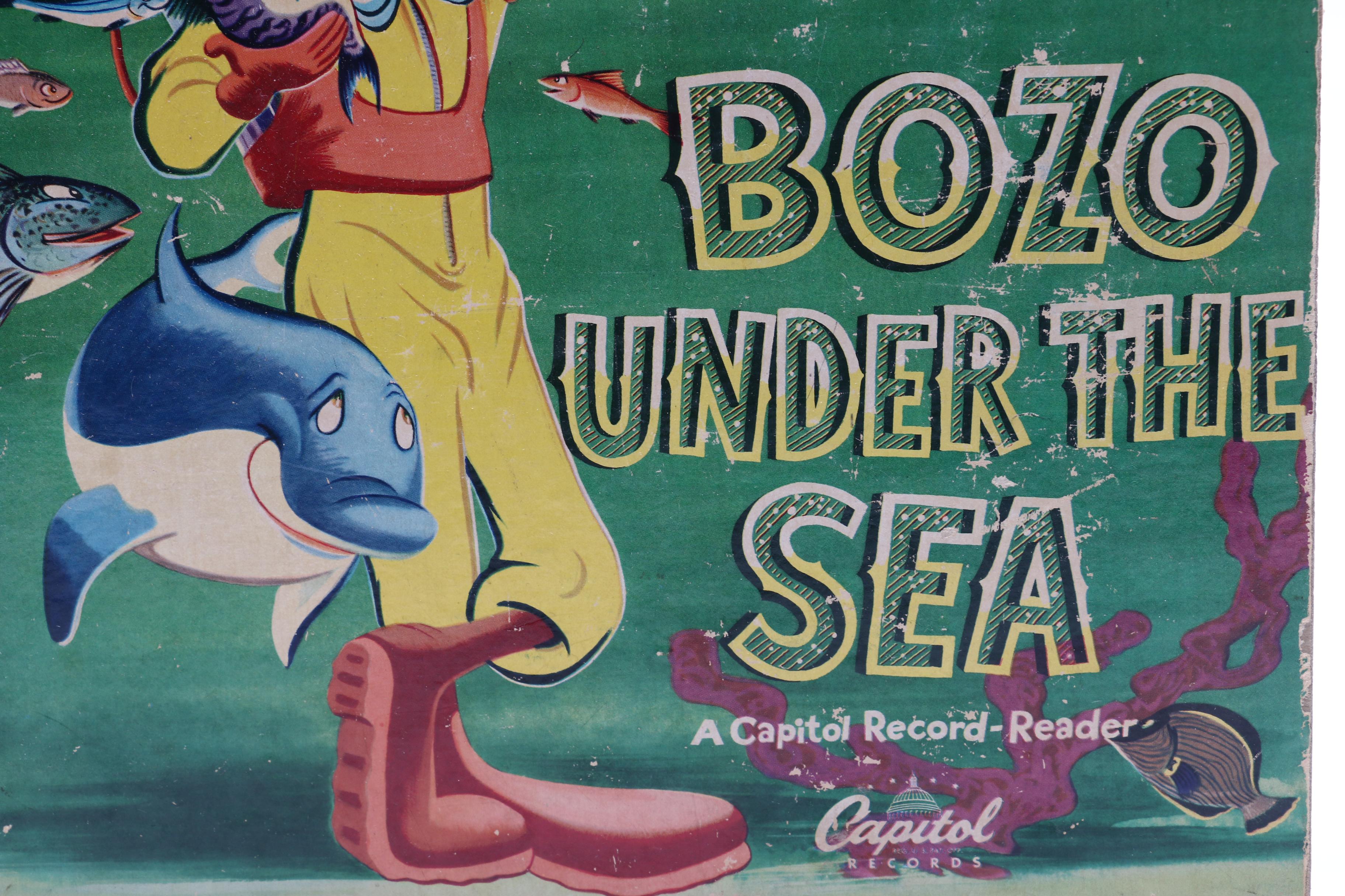 1940s "Bozo Under The Sea" Record-Reader