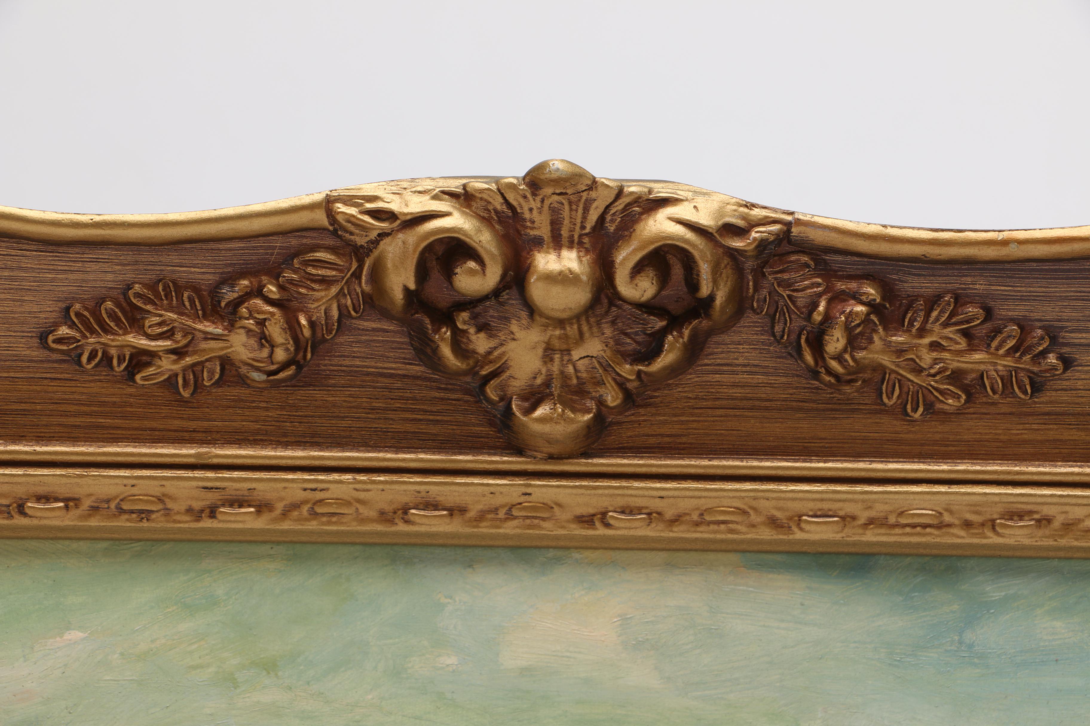 Oil Painting on Board of Oceanscape