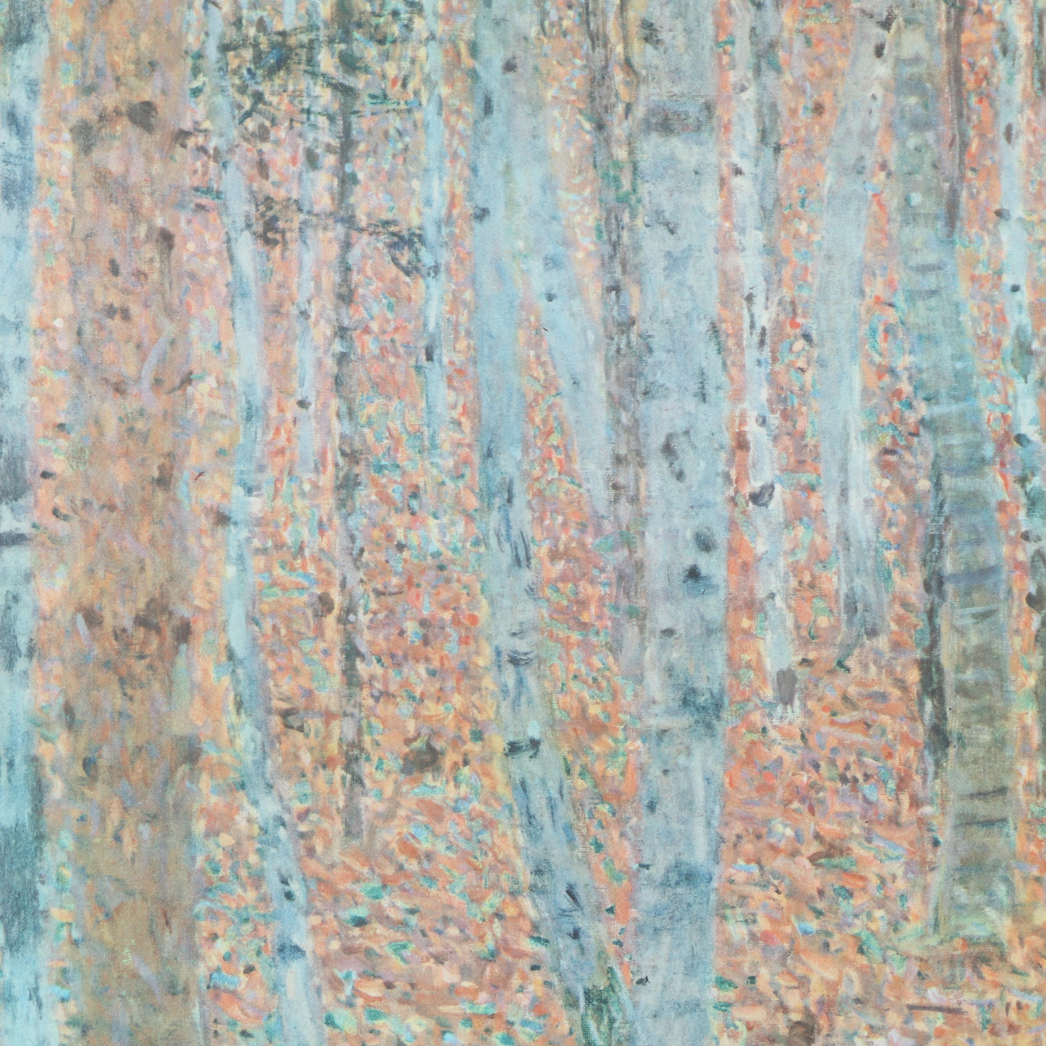 After Gustav Klimt Giclee on Paper of "Beech Grove I"