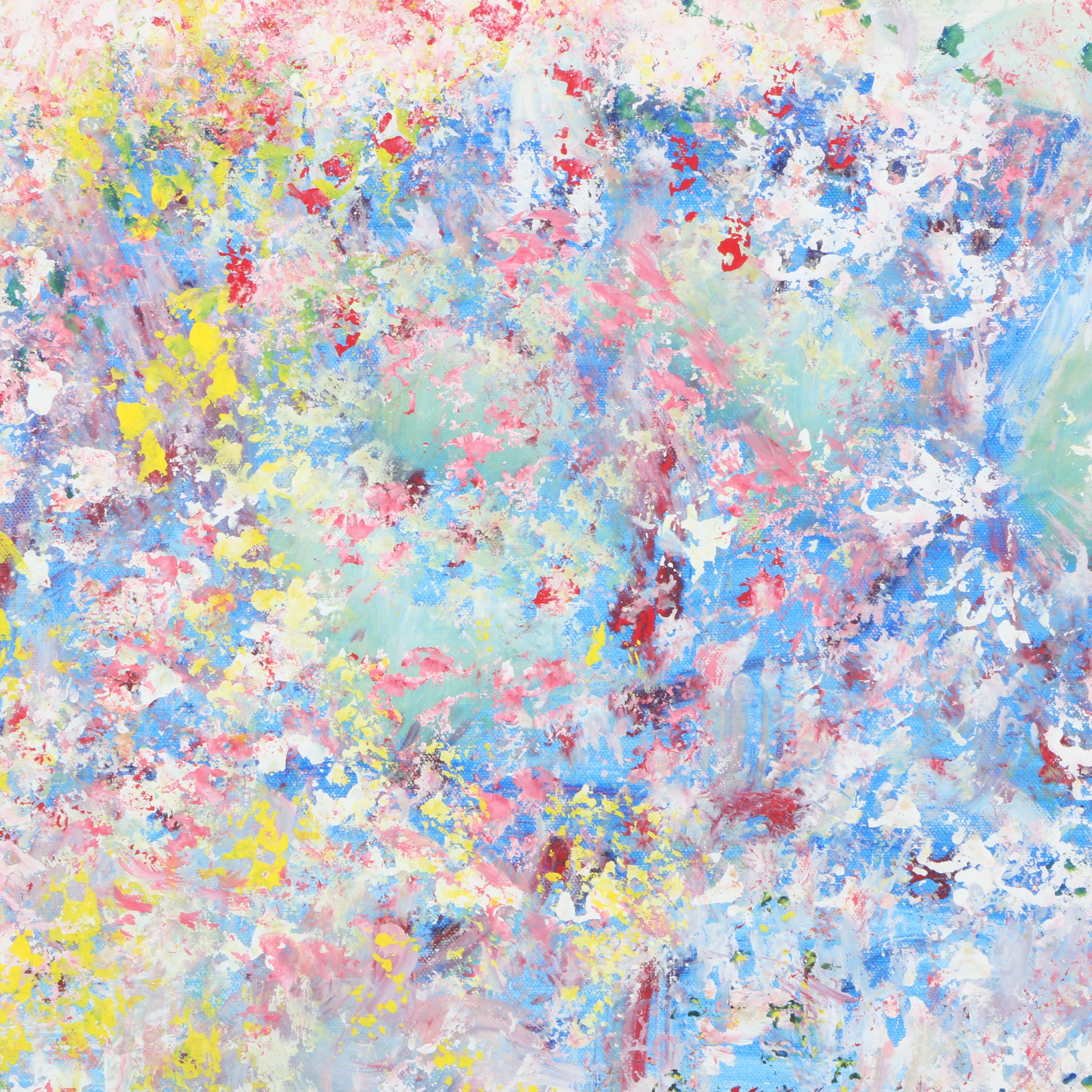 Oil on Canvas Painting of a Rainbow