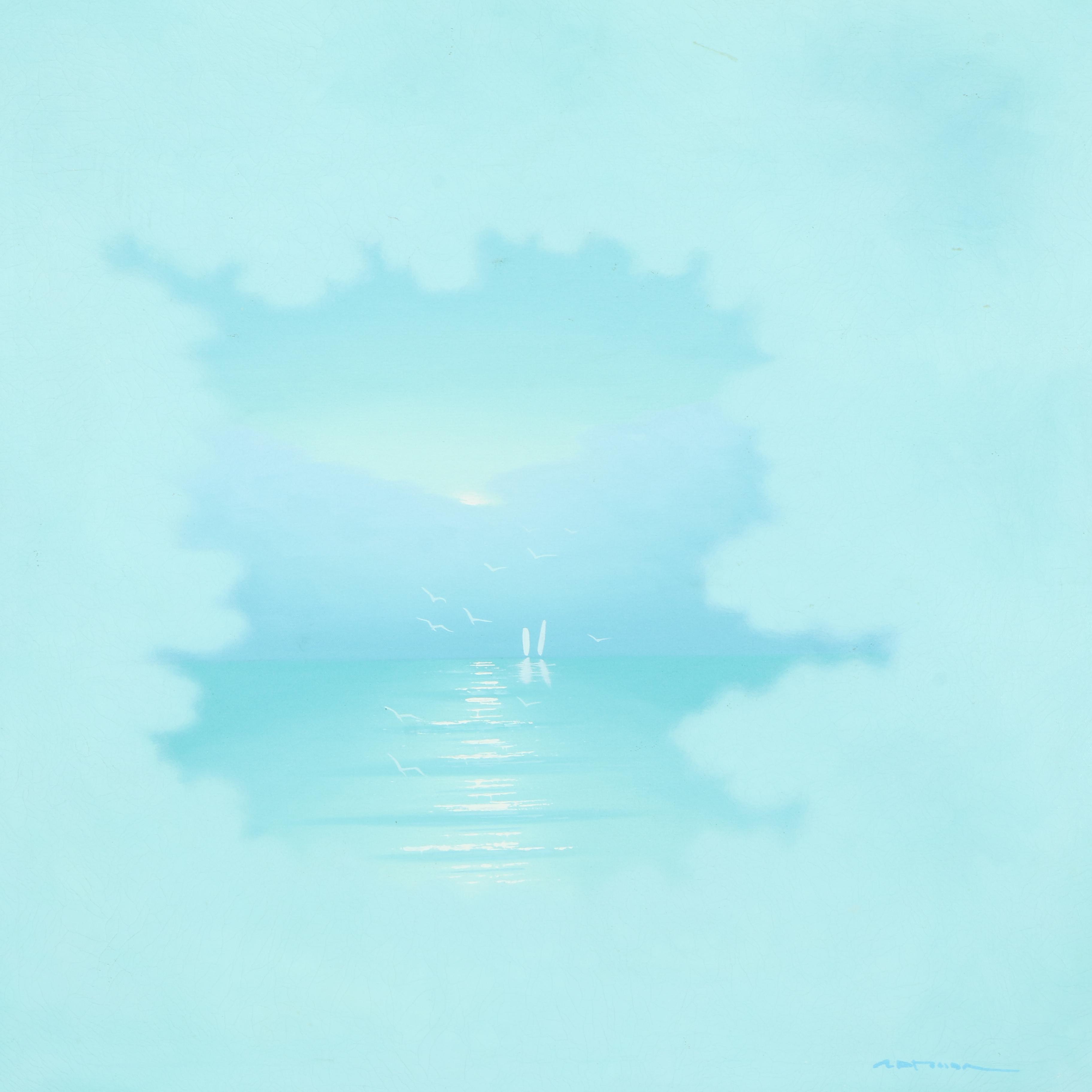 Oil Painting on Canvas of Horizon