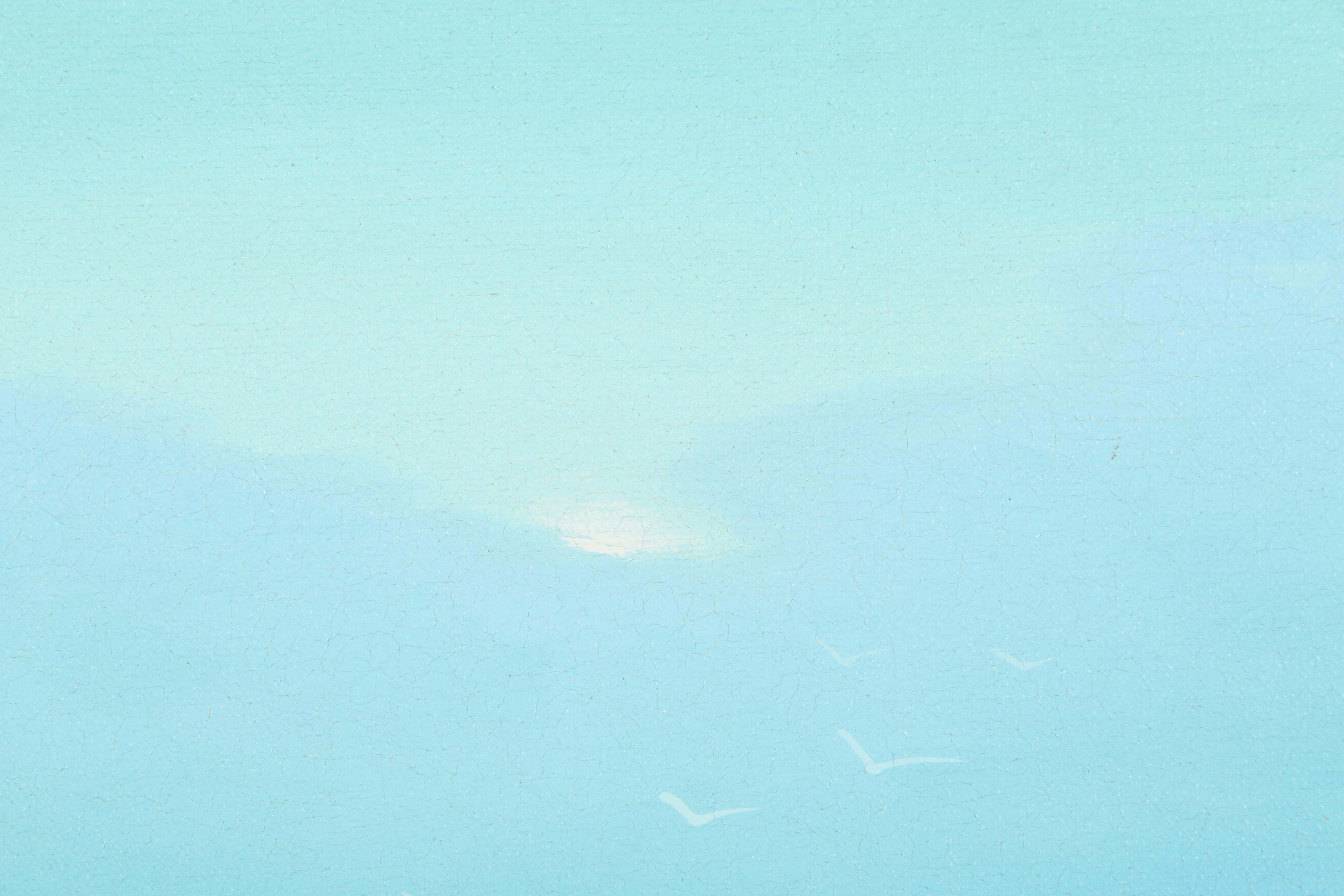 Oil Painting on Canvas of Horizon