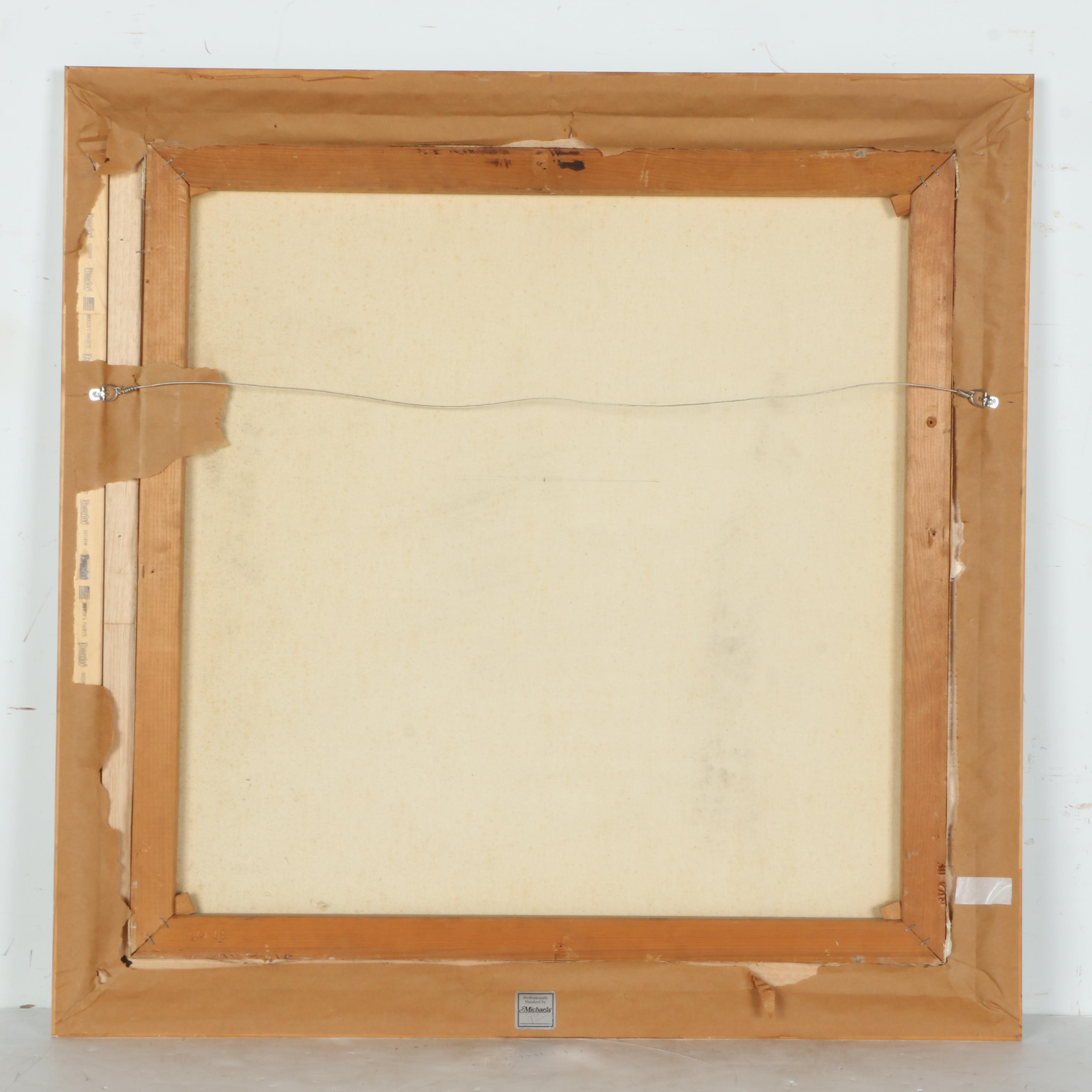 Oil Painting on Canvas of Horizon