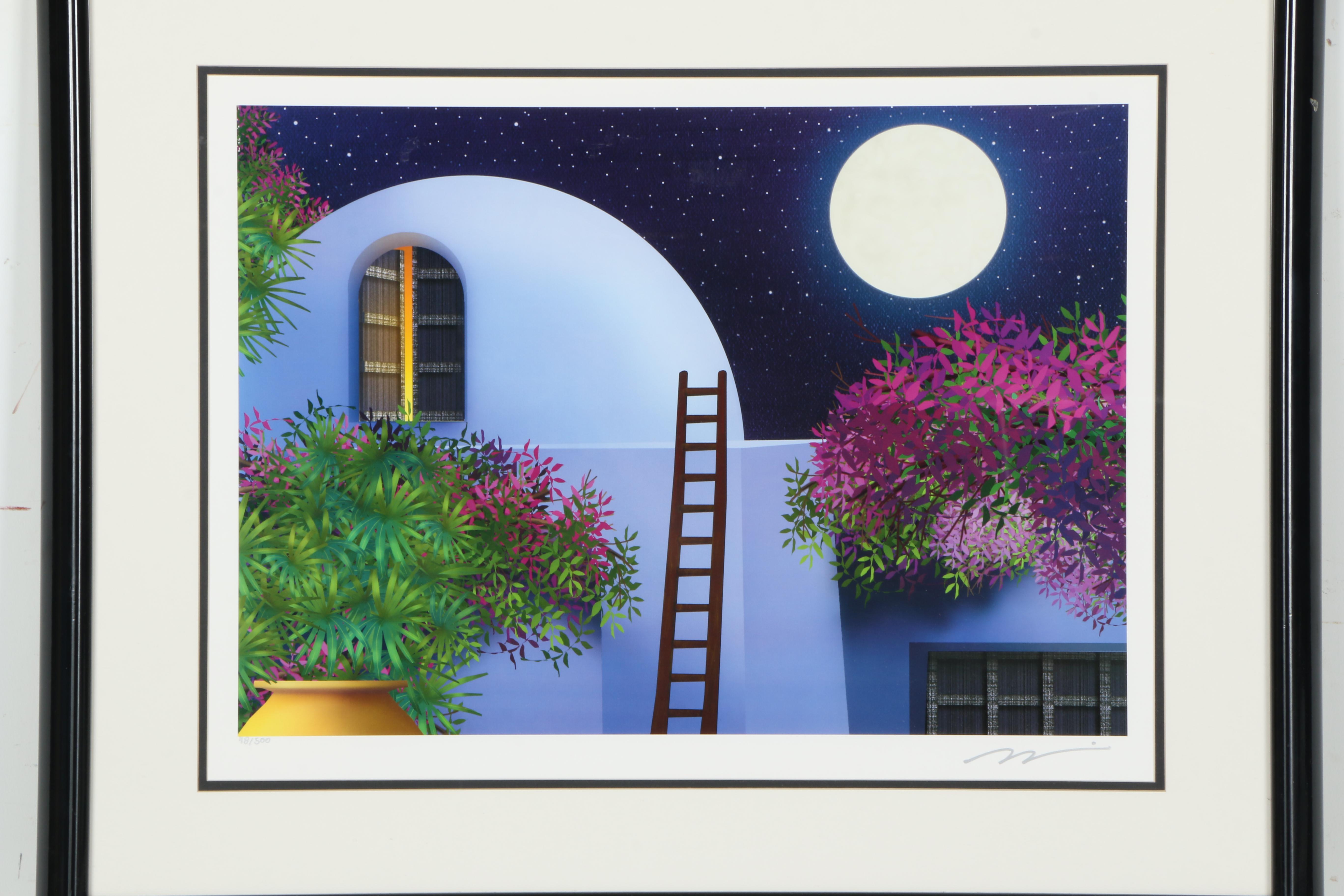 Mike Muffins Limited Edition Giclee Print "Moon Tower"