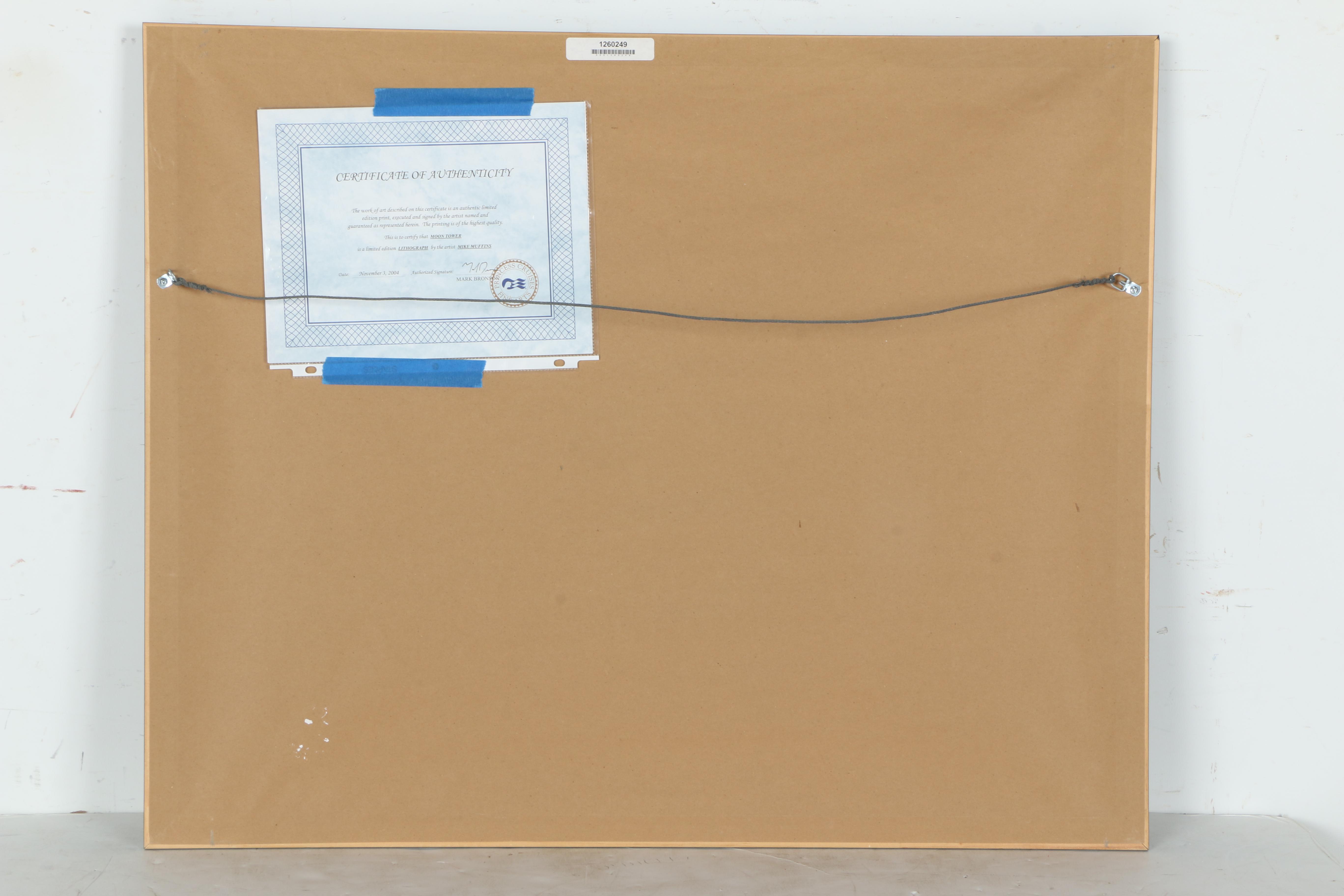 Mike Muffins Limited Edition Giclee Print "Moon Tower"