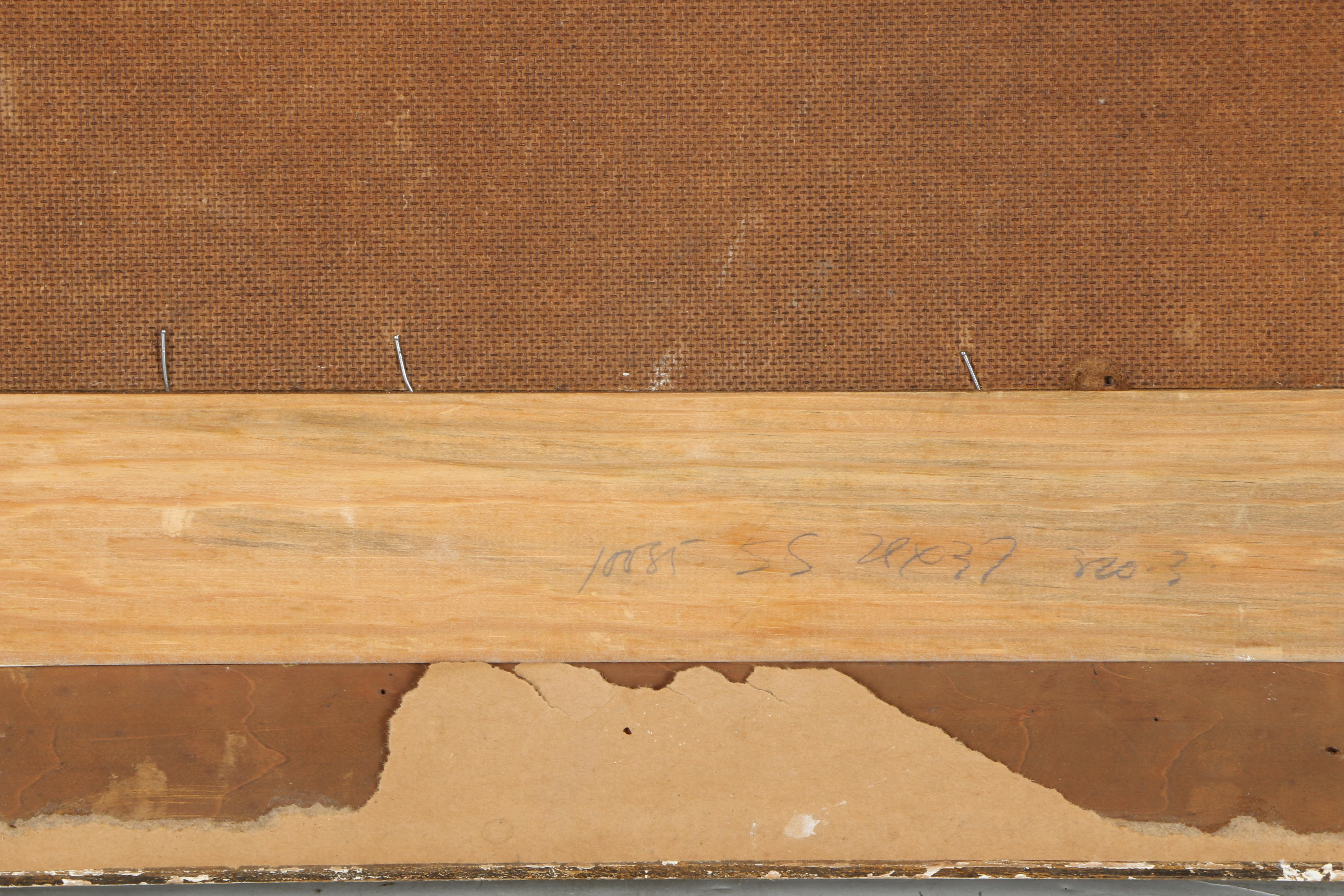 Lacquered Acrylic Painting on Board of Forest