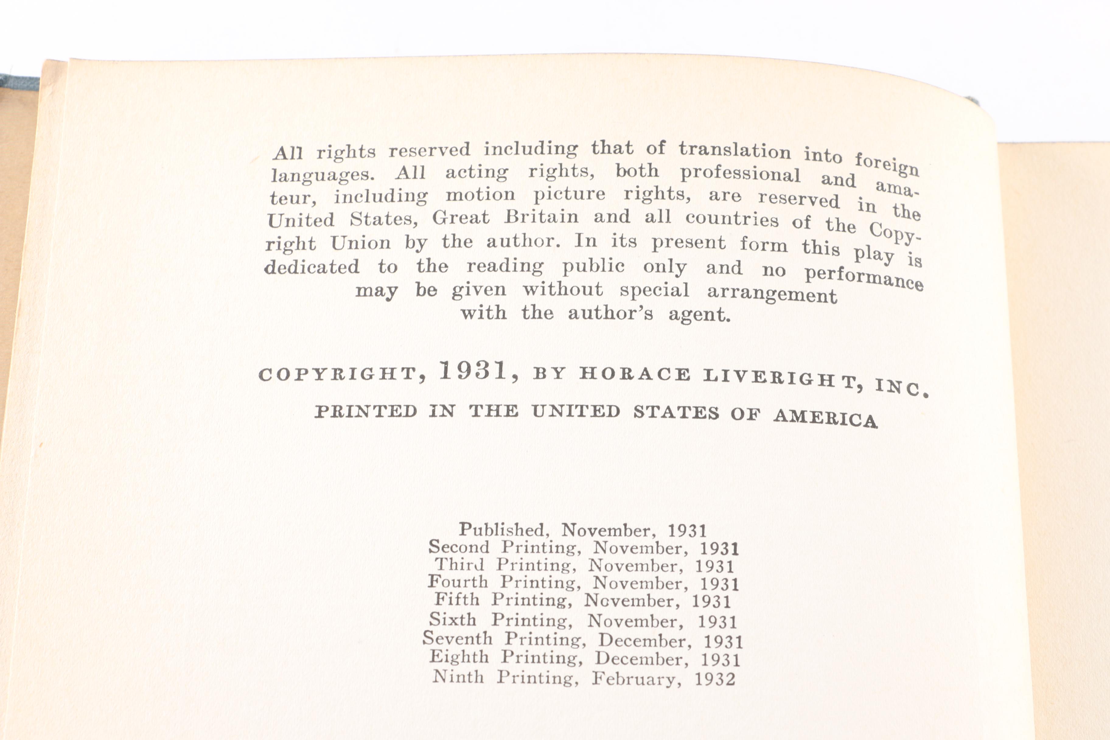 "Mourning Becomes Electra" by Eugene O'Neill