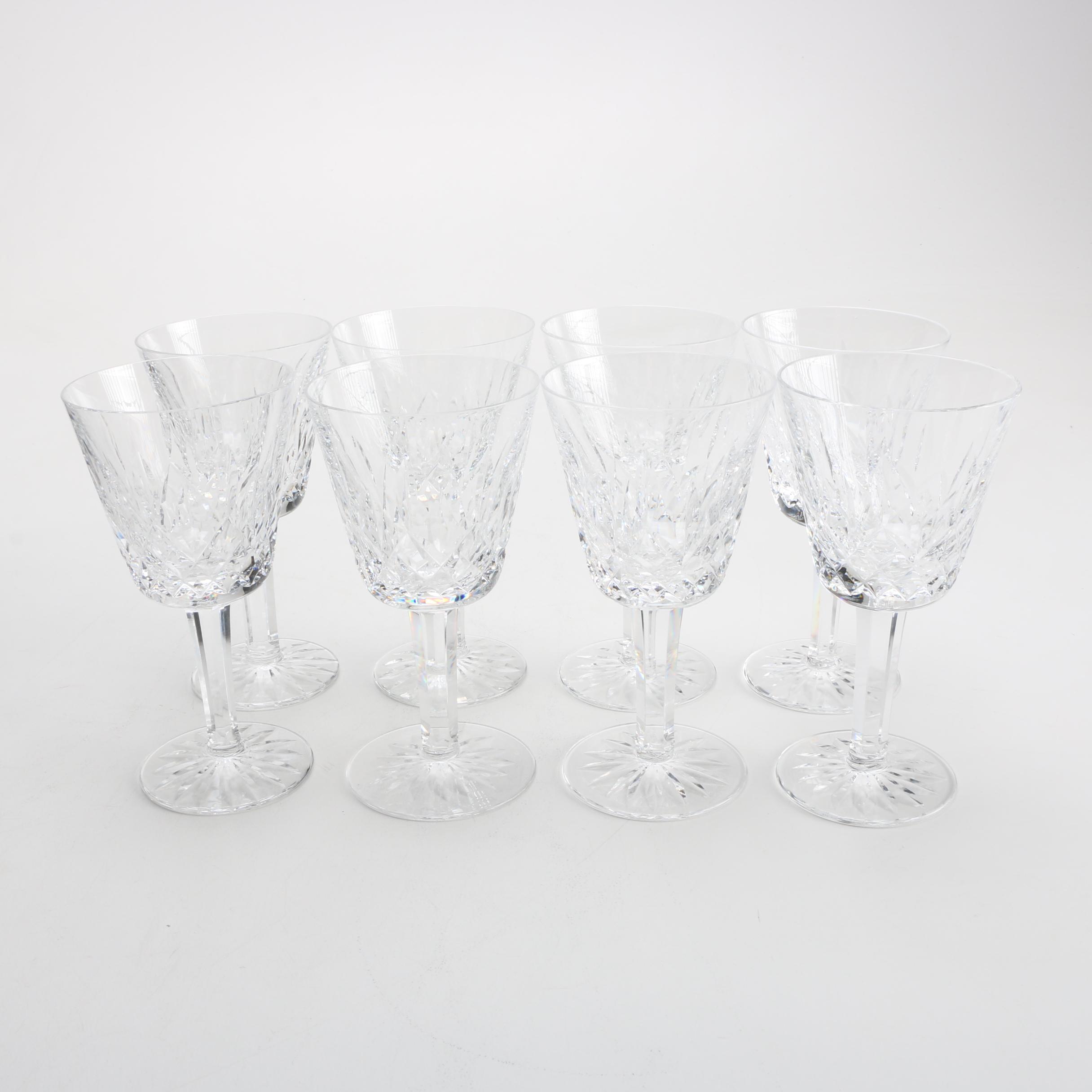 Waterford Crystal "Lismore" Wine Glasses