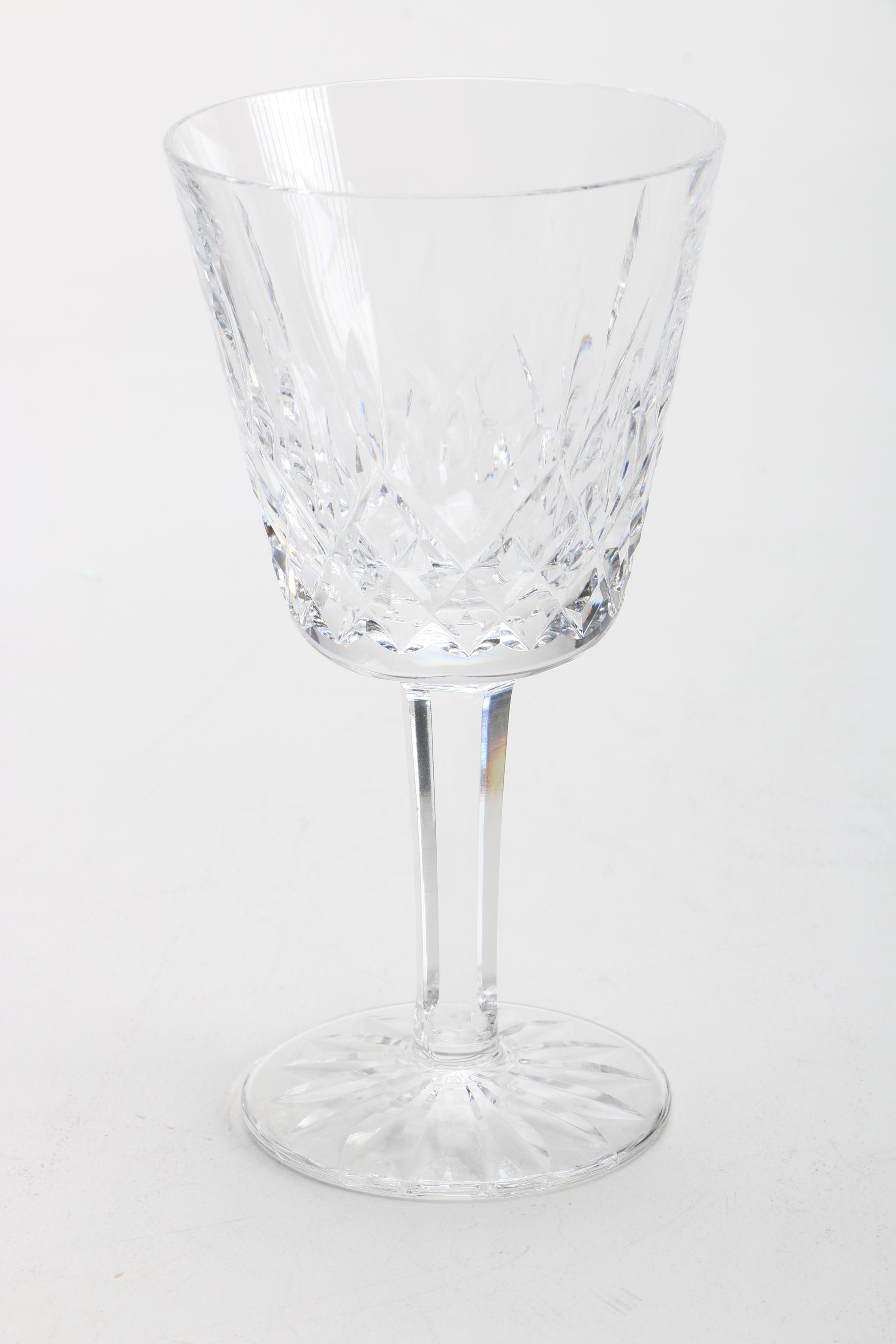 Waterford Crystal "Lismore" Wine Glasses