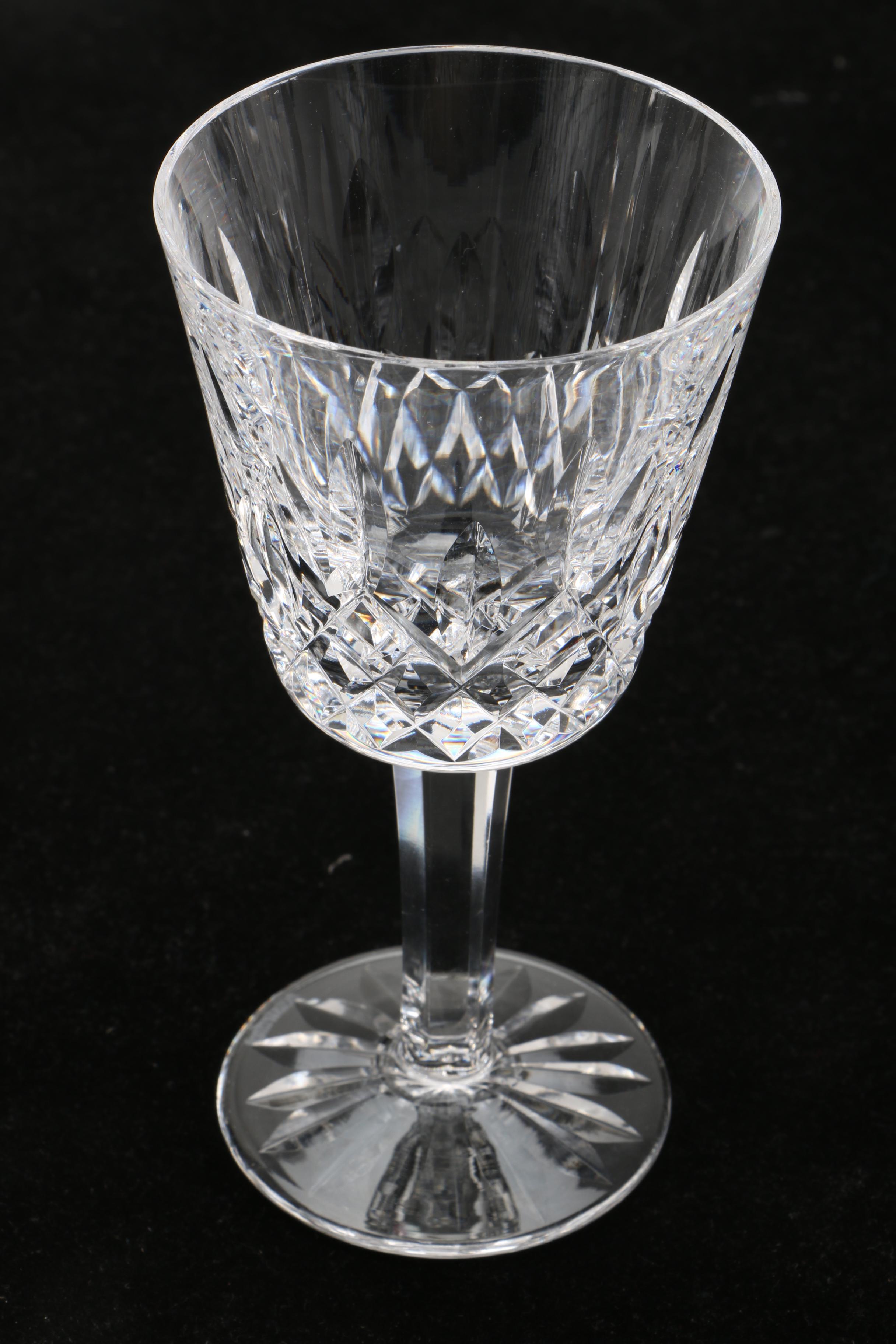 Waterford Crystal "Lismore" Wine Glasses
