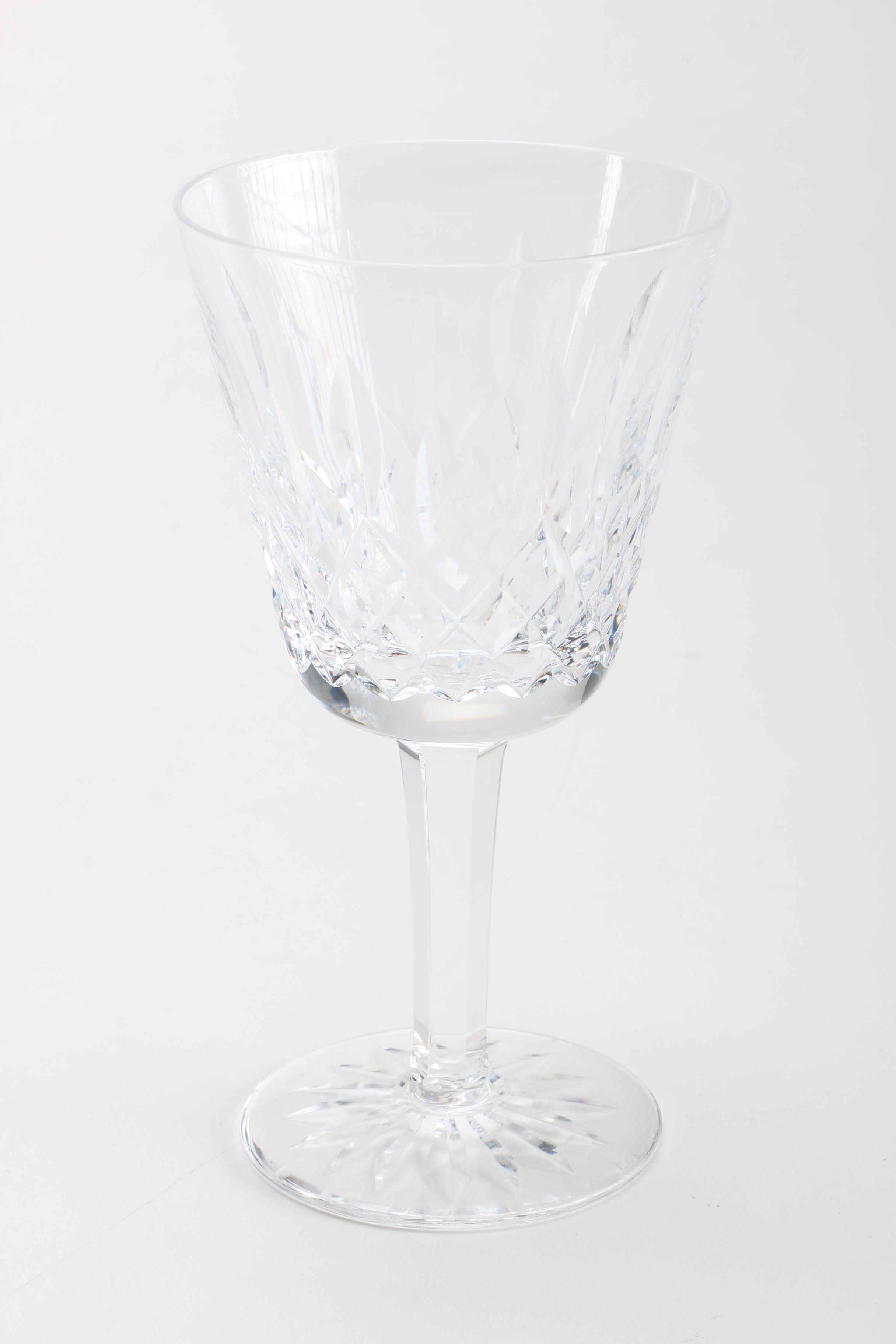 Waterford Crystal "Lismore" Wine Glasses