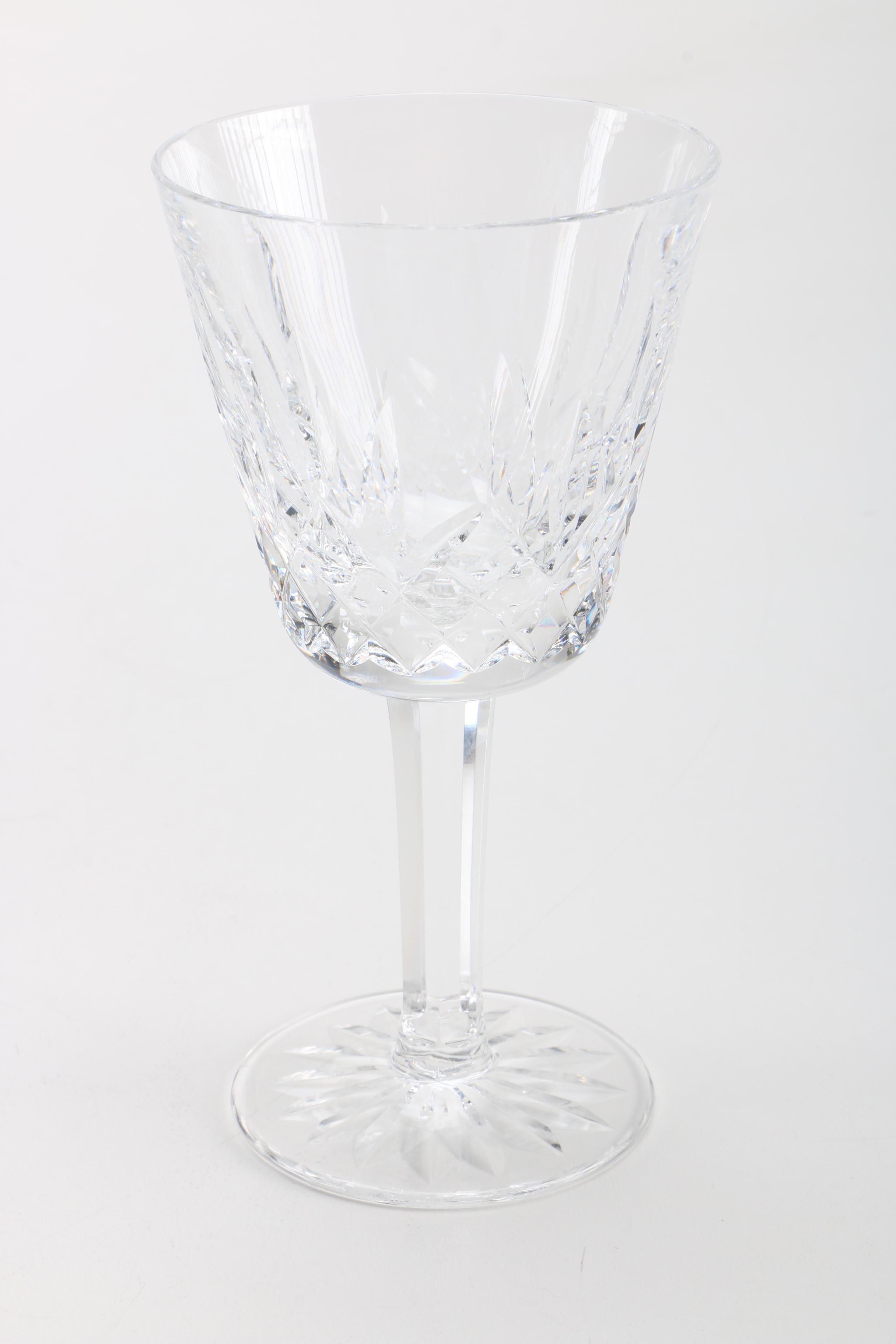 Waterford Crystal "Lismore" Wine Glasses