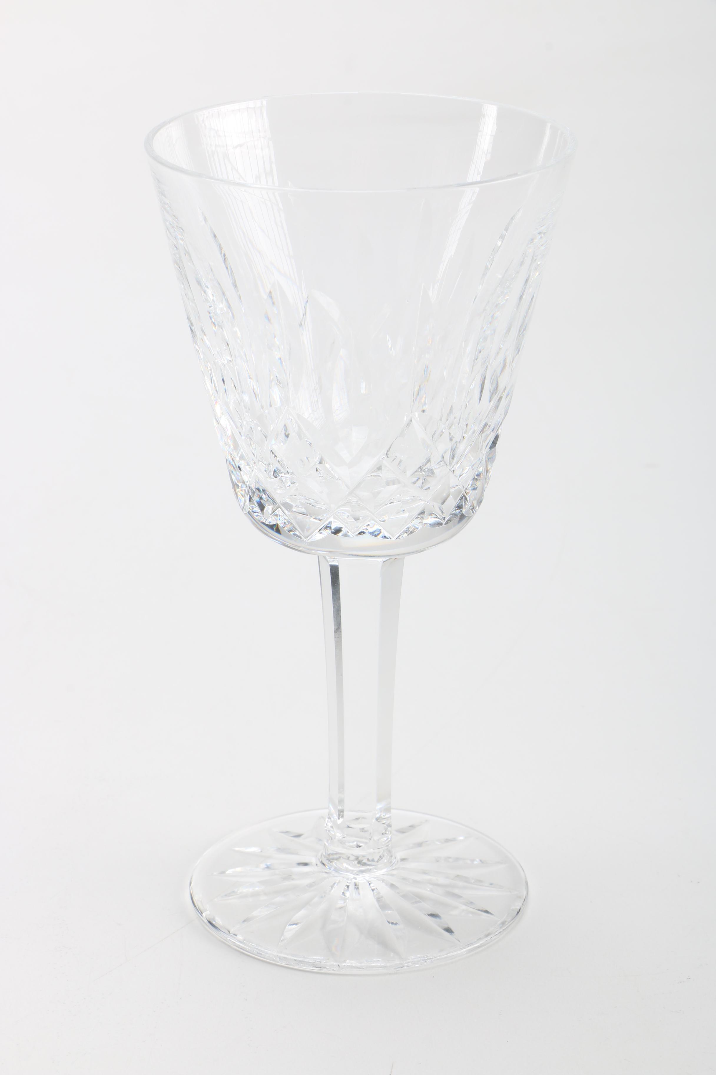 Waterford Crystal "Lismore" Wine Glasses