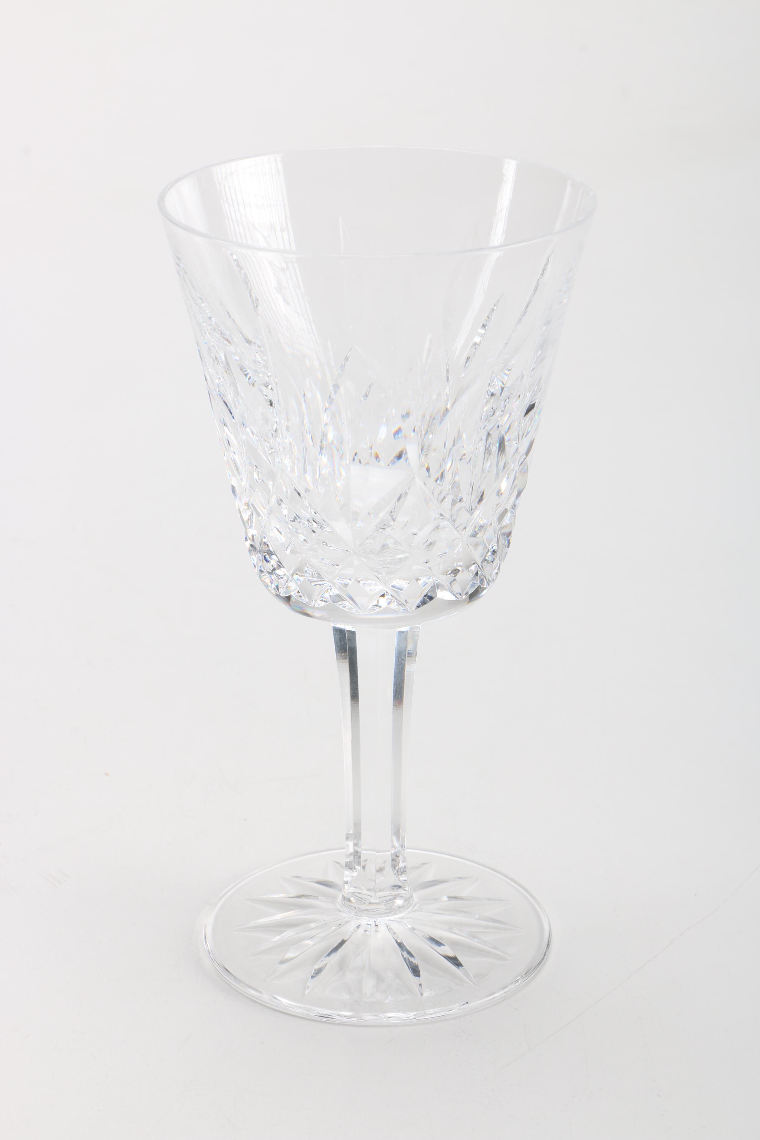 Waterford Crystal "Lismore" Wine Glasses