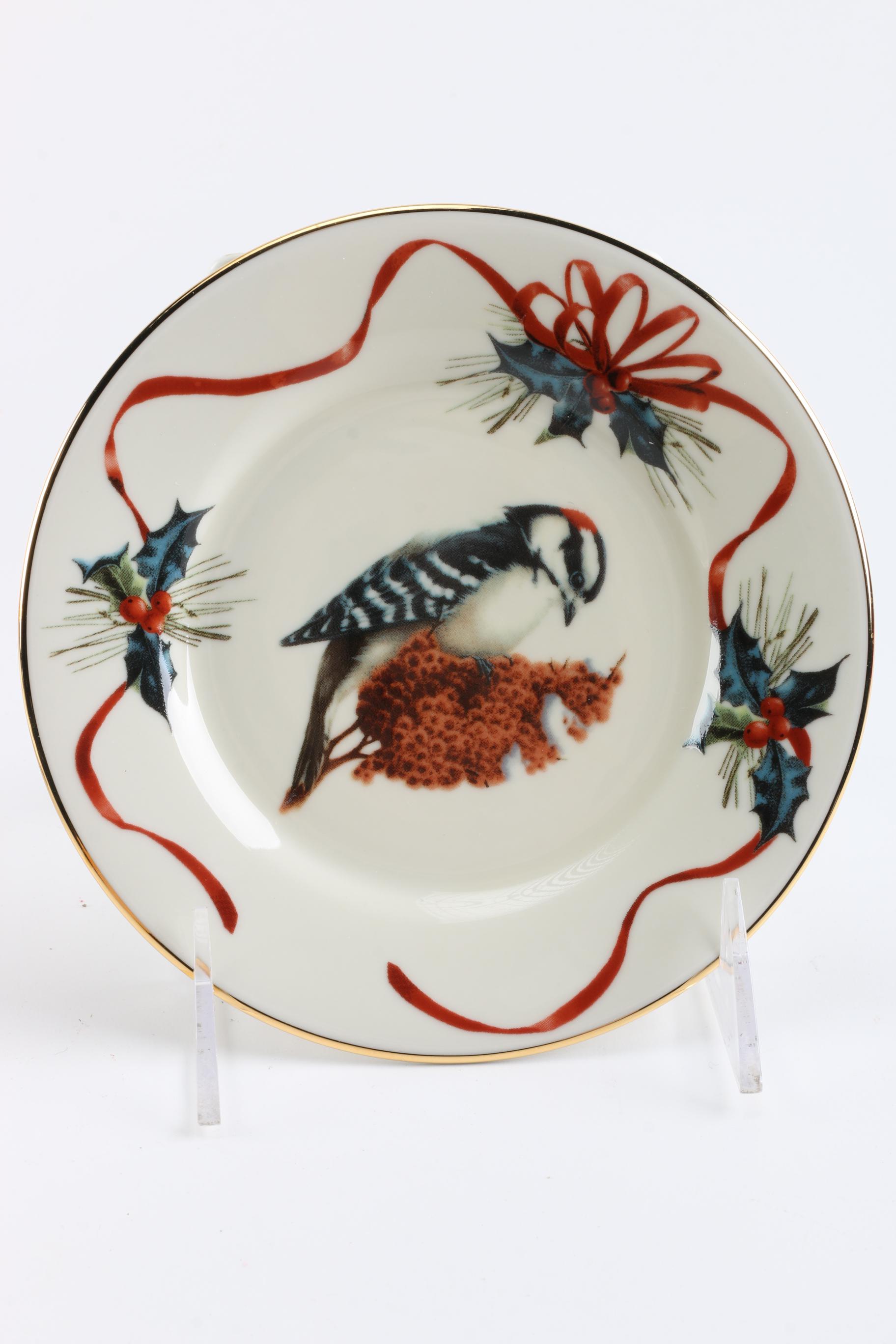 Lenox Winter-Themed Porcelain Tableware Assortment