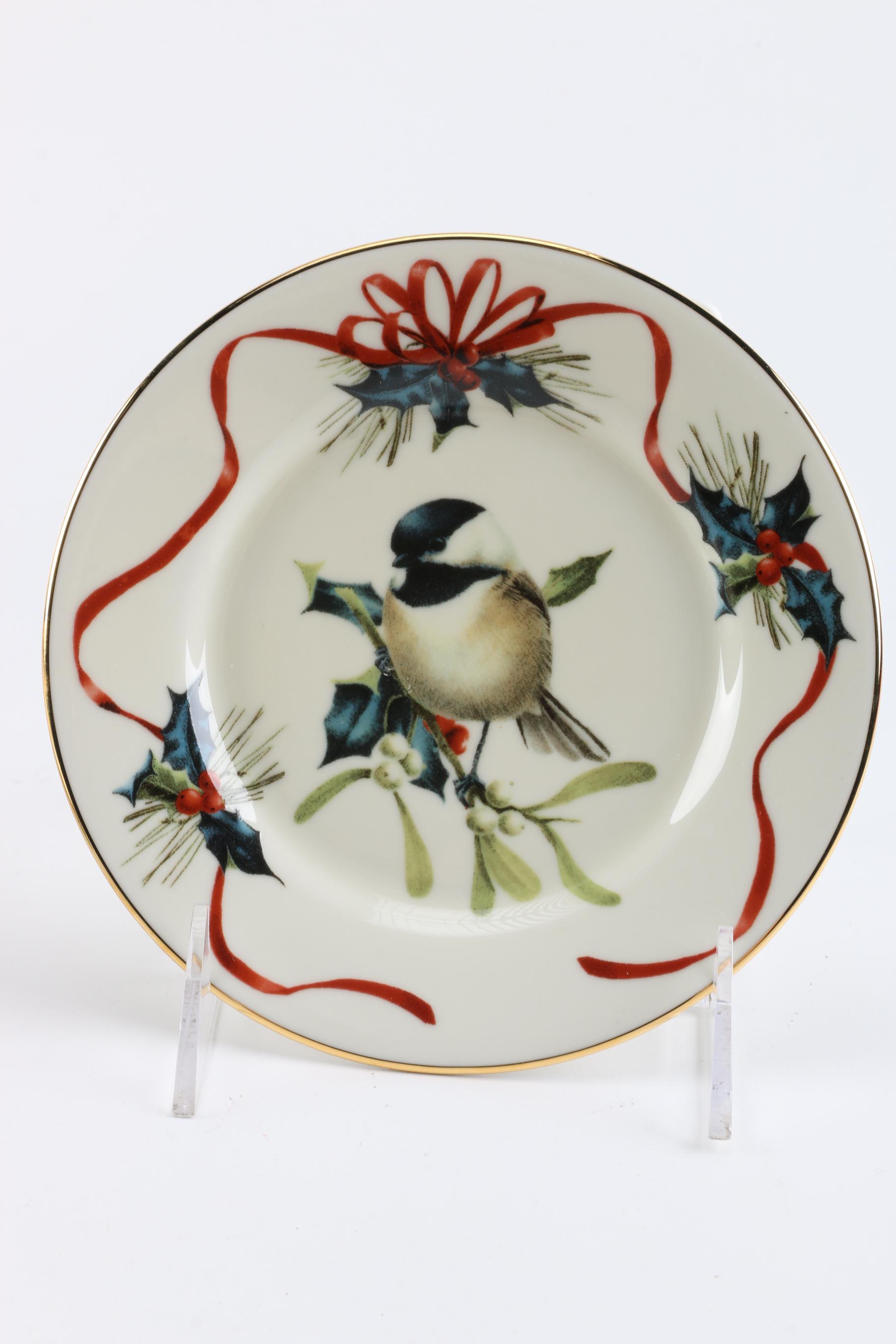 Lenox Winter-Themed Porcelain Tableware Assortment