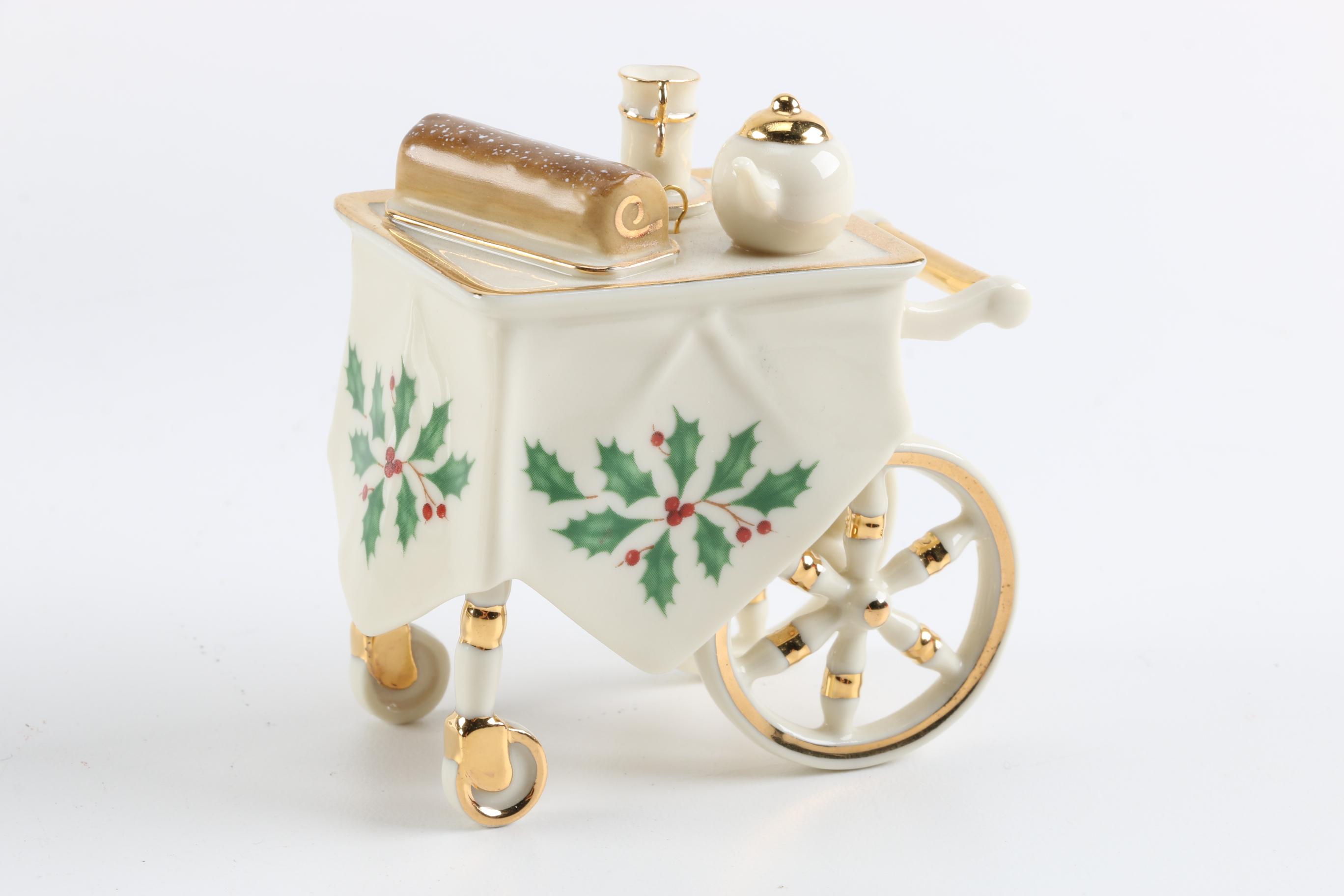 Lenox Winter-Themed Porcelain Tableware Assortment
