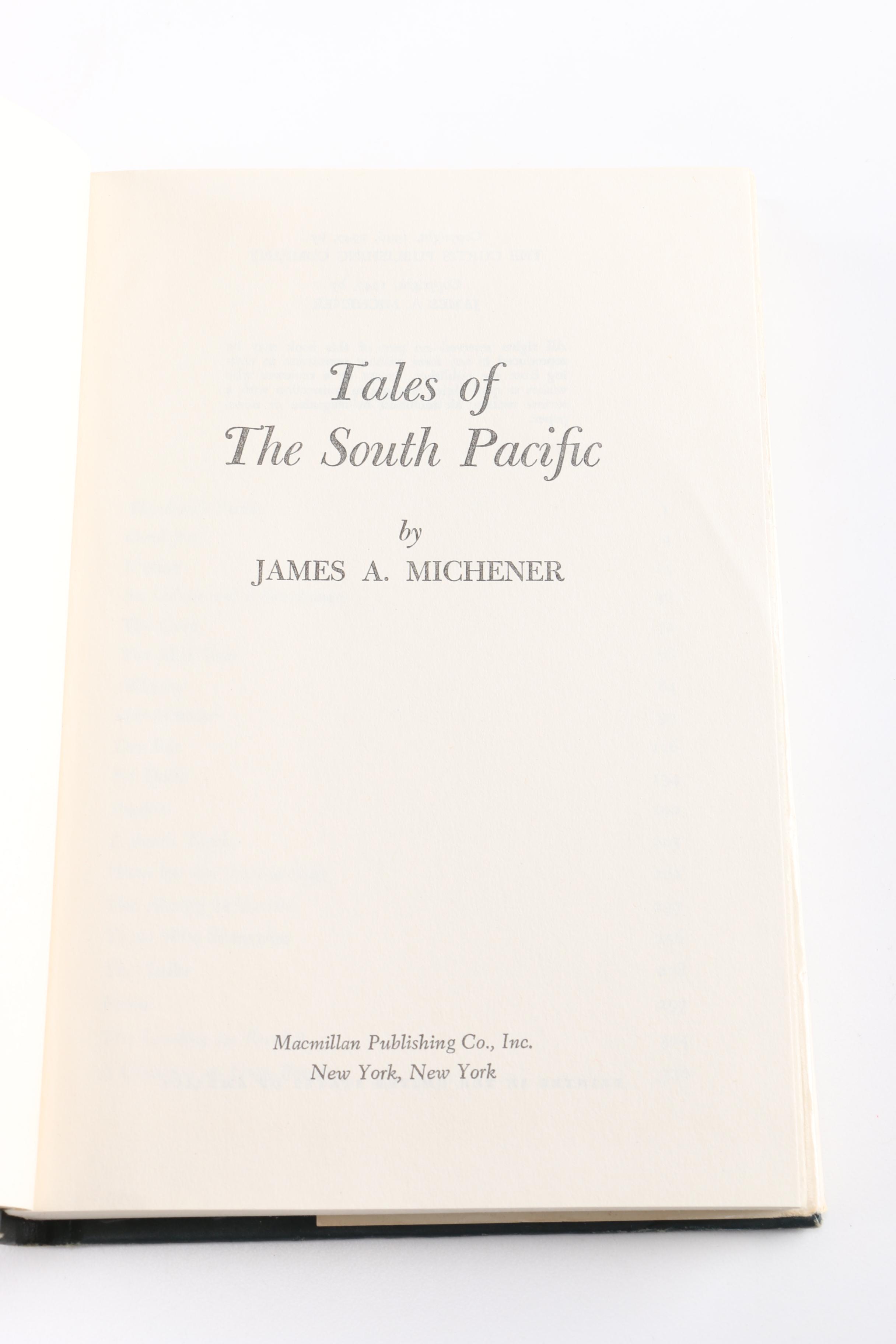 1947 "Tales of the South Pacific" by James A. Michener