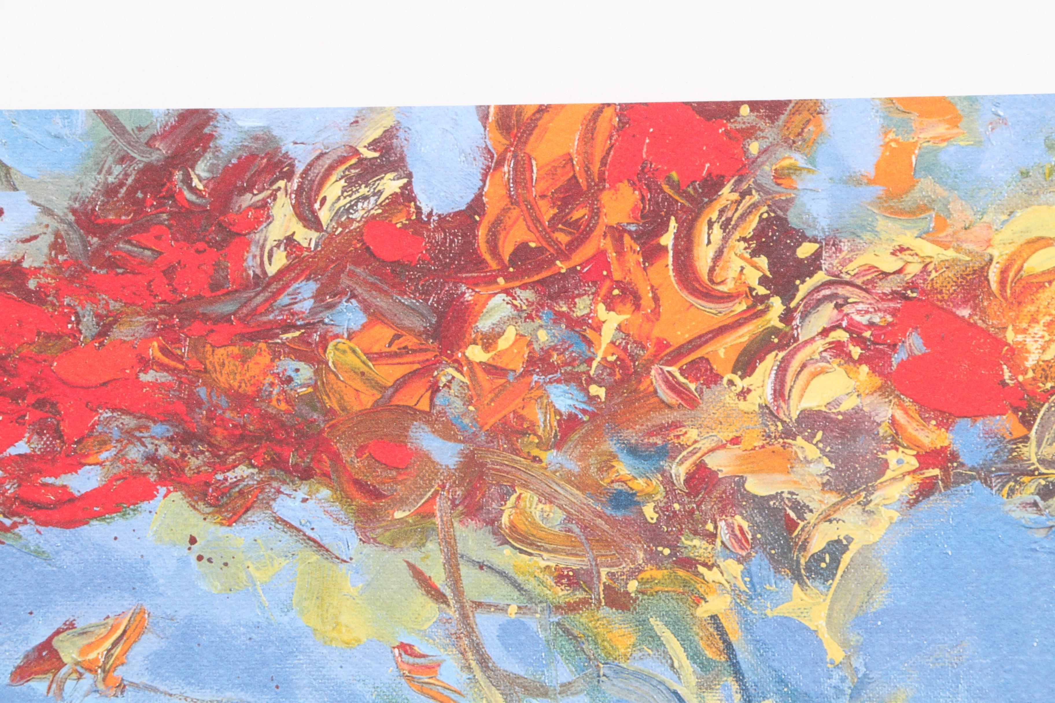 Roland Roy Limited Edition Lithograph "Sea Cliff"