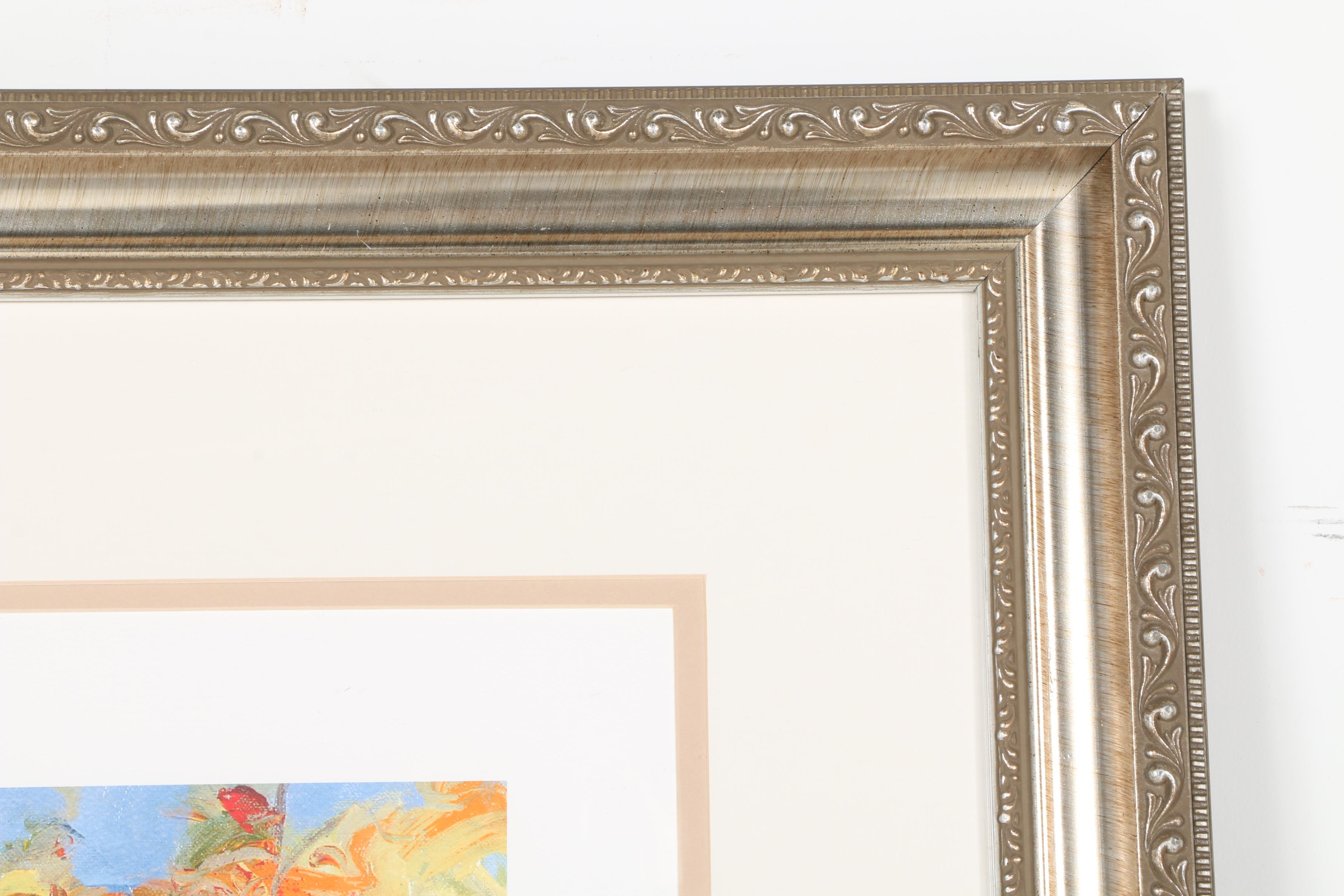 Roland Roy Limited Edition Lithograph "Sea Cliff"