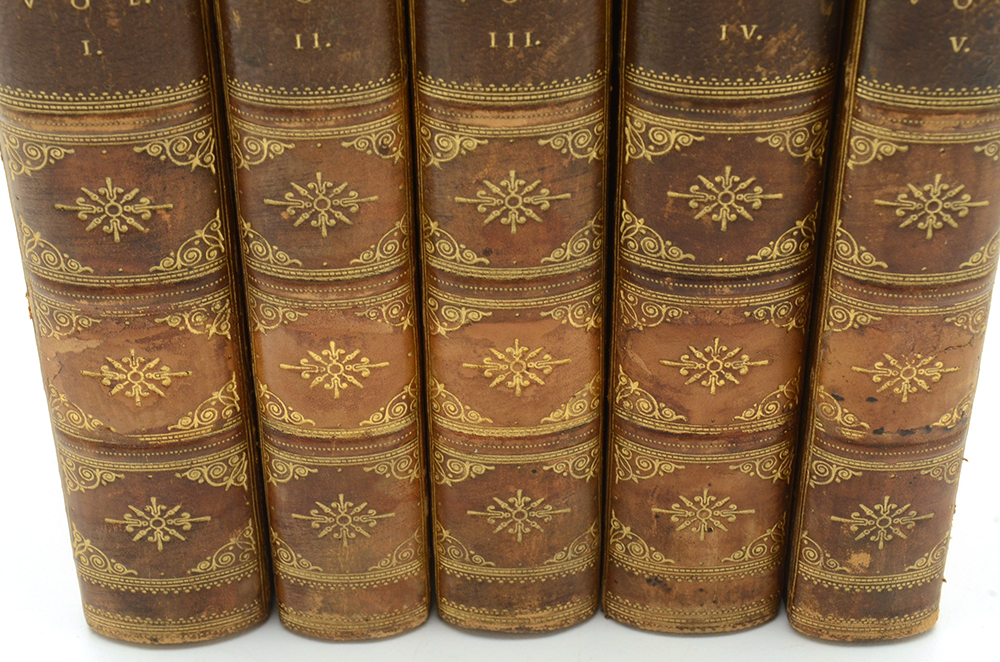1877-1878 Complete Five-Volume Set of "Works of Sir Henry Taylor"