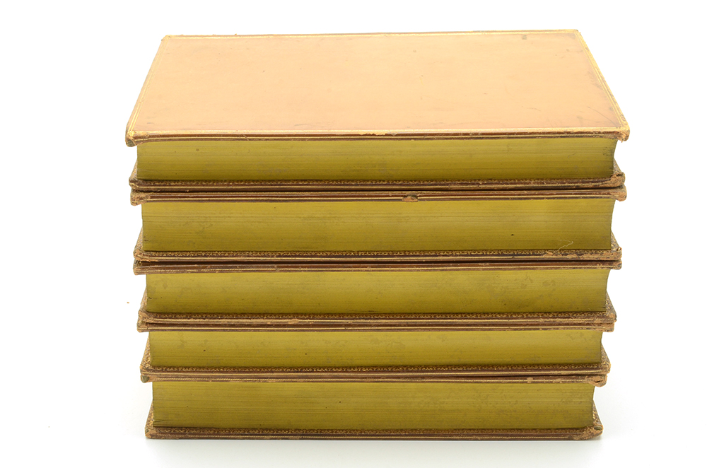 1877-1878 Complete Five-Volume Set of "Works of Sir Henry Taylor"